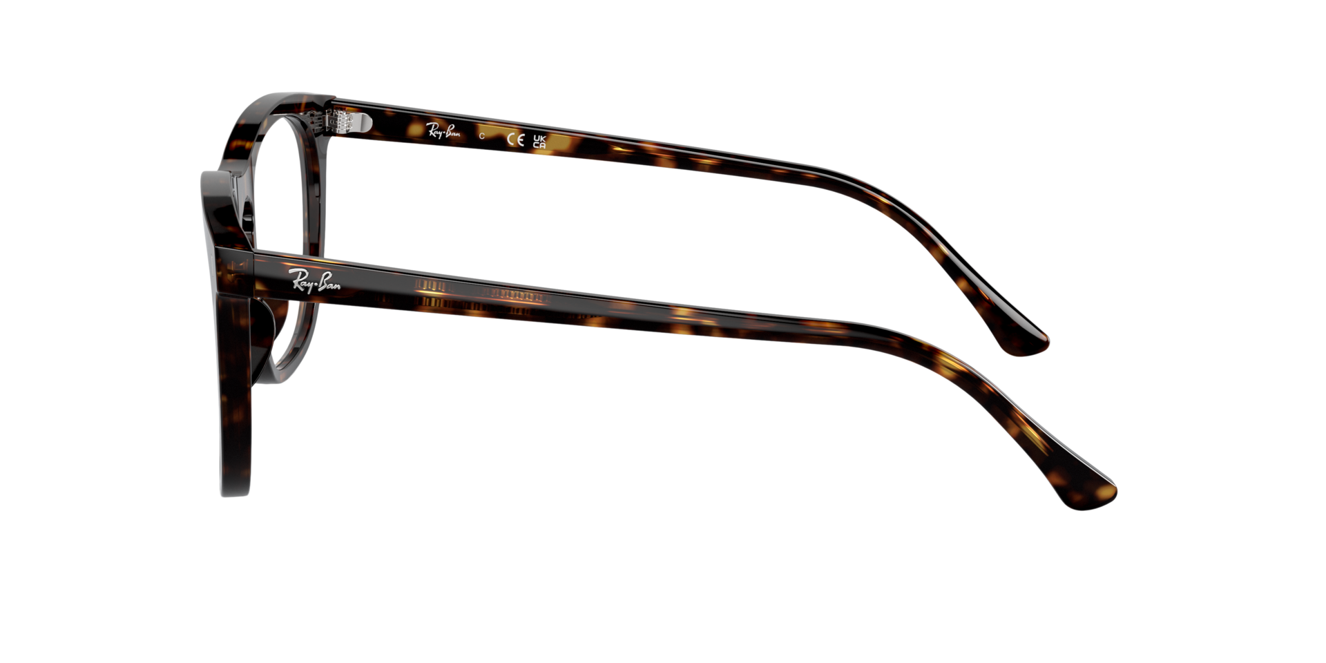 RB2210V Havana AcetatEyeglass Frames von B24, Seitenansicht