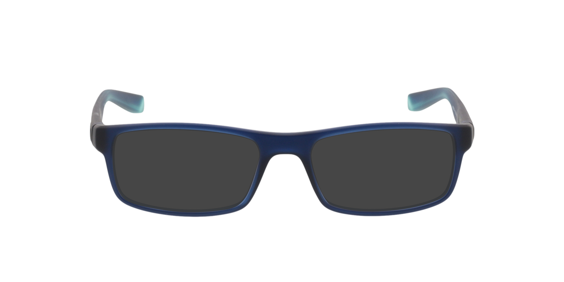 Blauw mat Nike 7090 -  Plastic Zonnebrillen