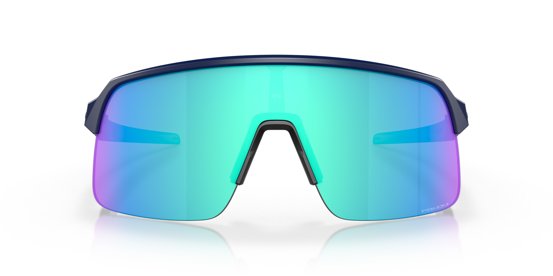 Sutro Lite Mat Navy KunststofSunglass Frames van B24, Vooraanzicht