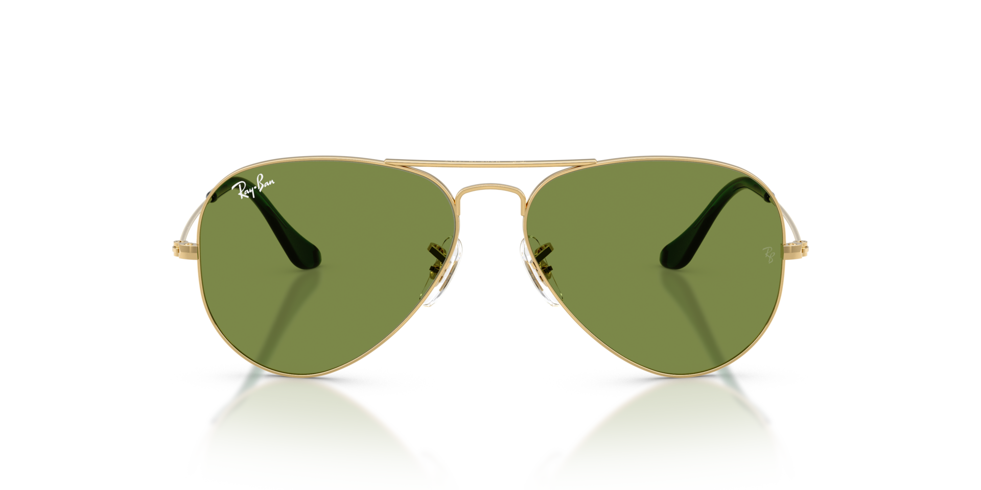 RB3025 Arista goud MetaalSunglass Frames van B24, Vooraanzicht