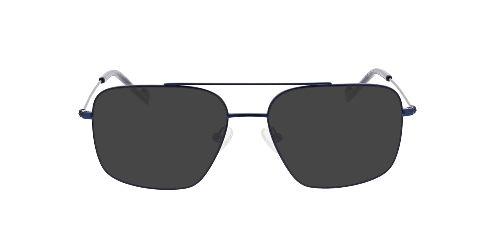 Detroit Mattblau MetallEyeglass Frames von B24, mit getönten Gläsern