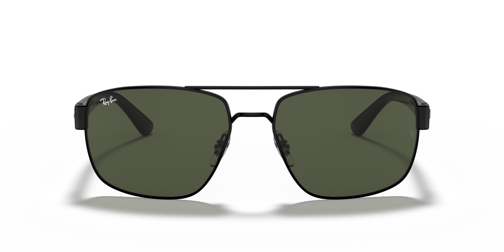 RB3663 Schwarz MetallSunglass Frames von B24, Vorderansicht