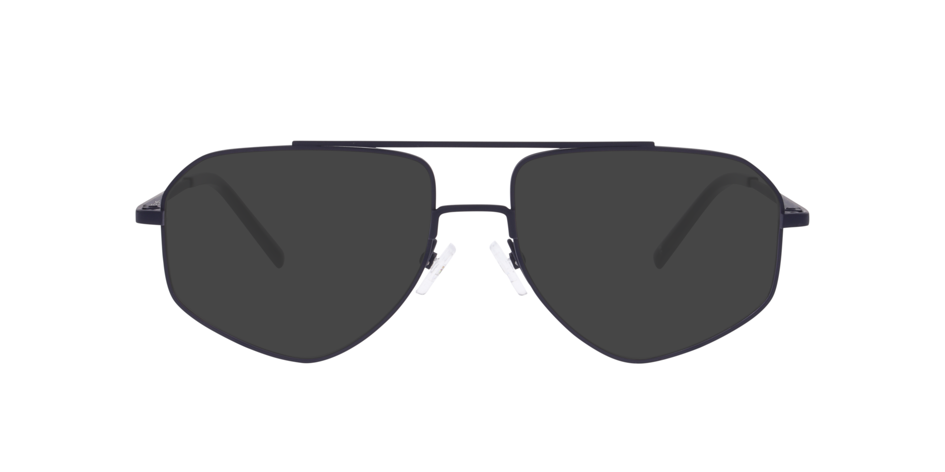 Zaviero Mat marineblauw TitaanEyeglass Frames van B24, met getinte lenzen