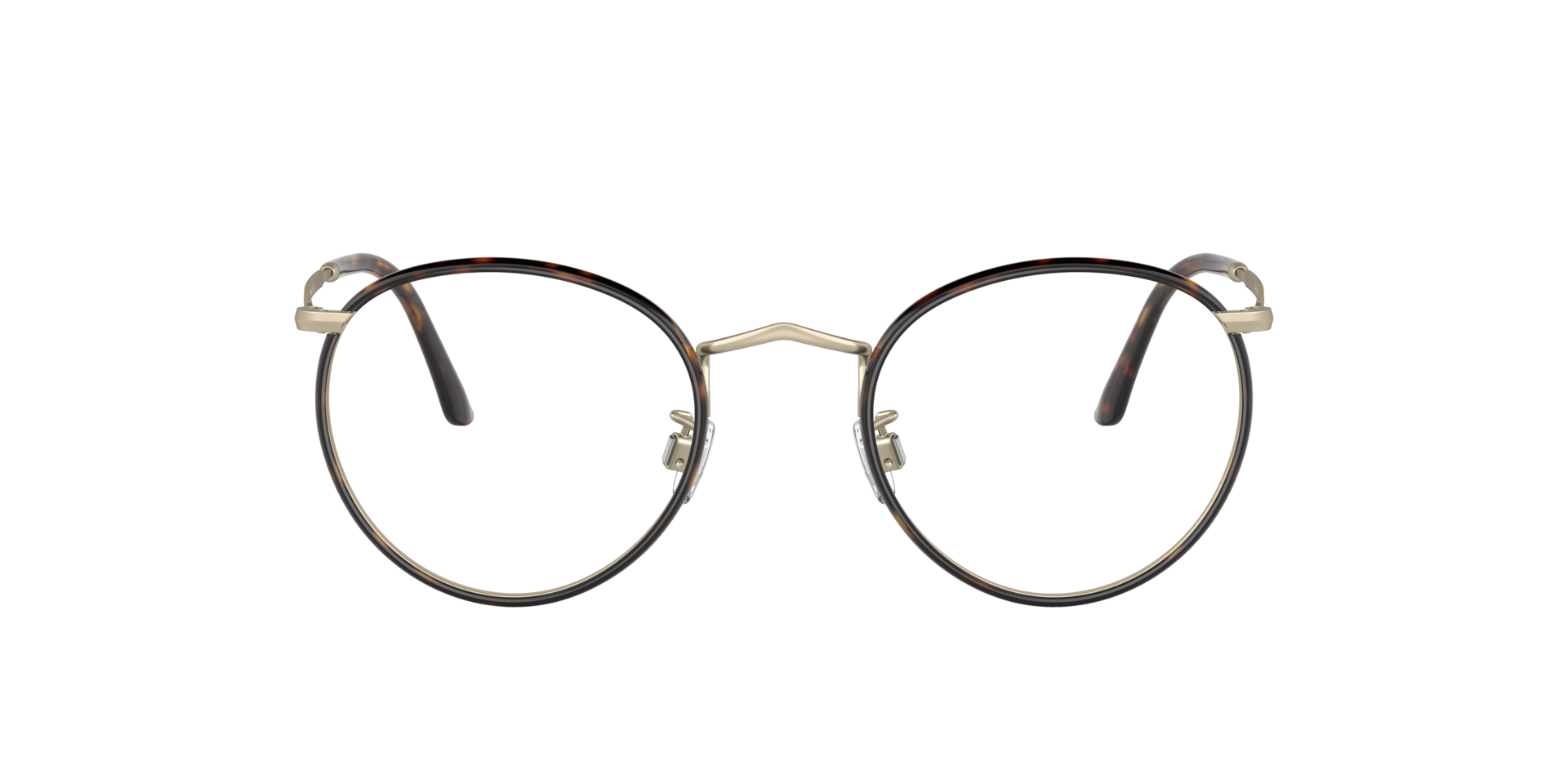 Mat lichtgoud/Havana AR 112MJ -  Metal Brillen
