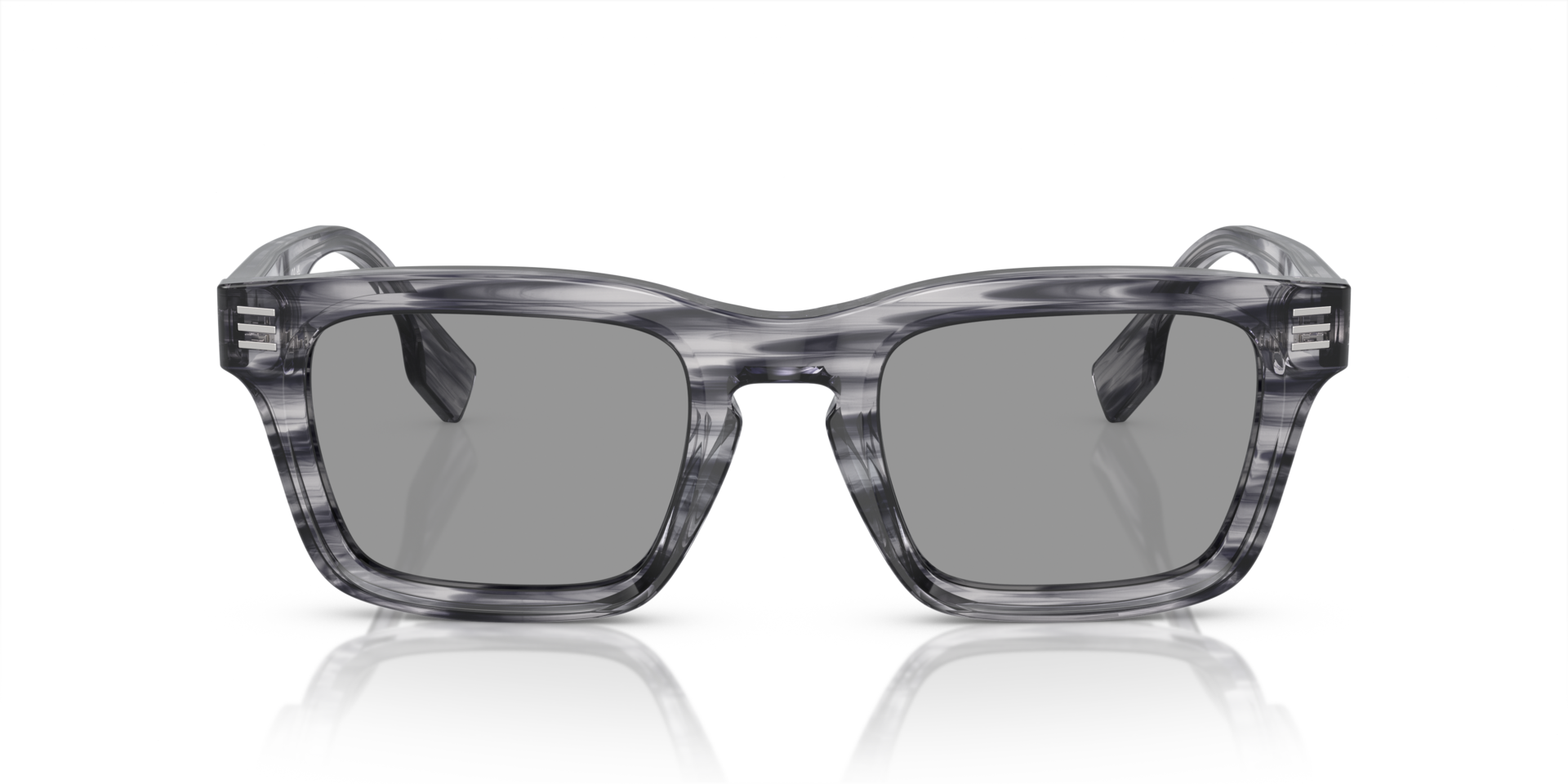 BE4403 Grau AcetatSunglass Frames von B24, Vorderansicht