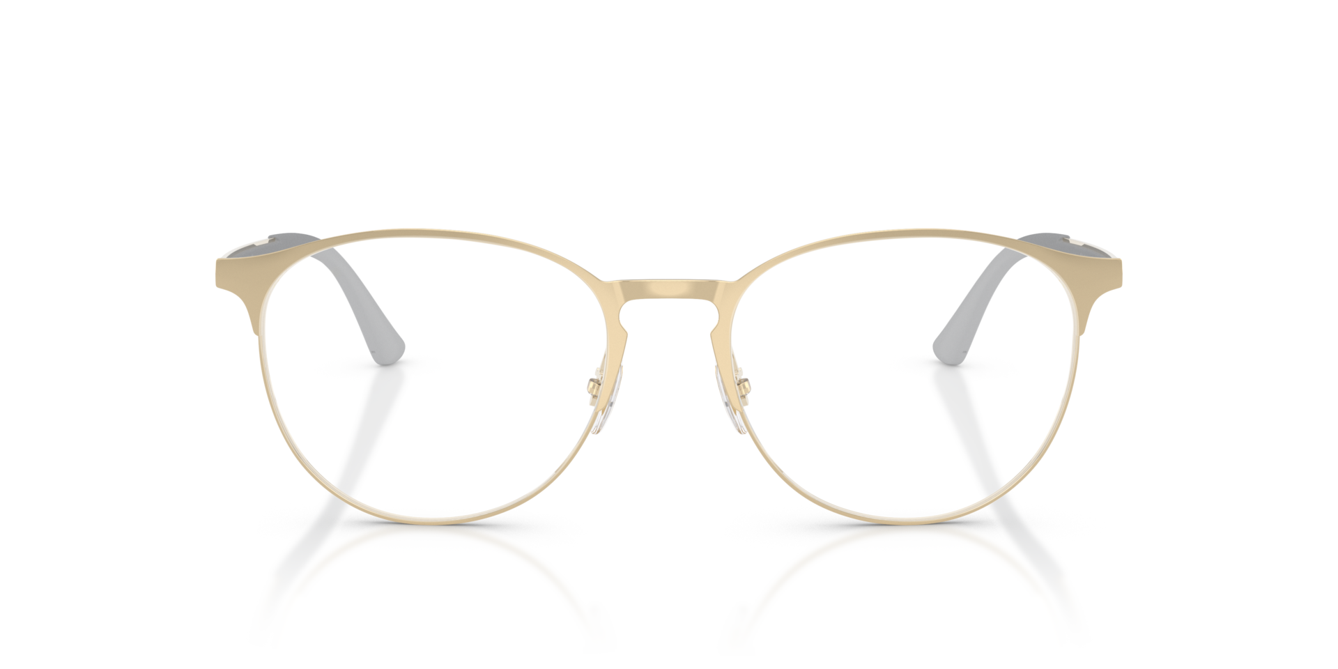 RB6375 Lichtgoud MetaalEyeglass Frames van B24, Vooraanzicht