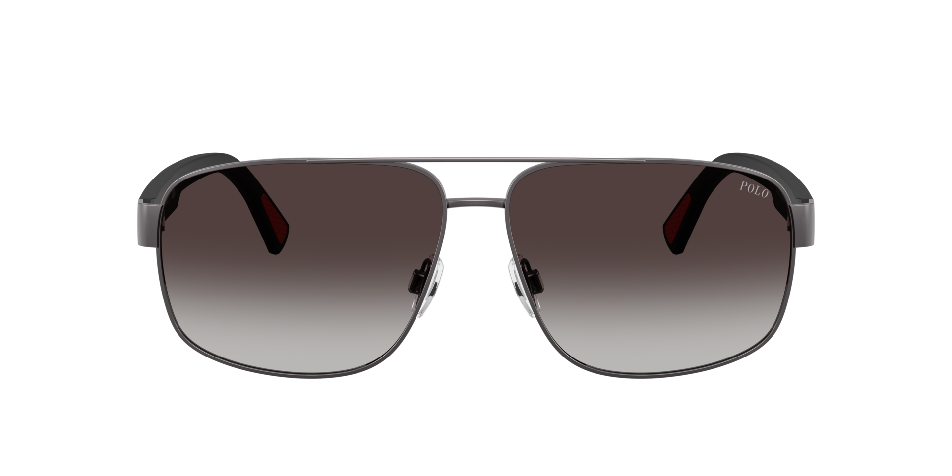 PH3165 Gunmetal dunkel halbglänzend MetallSunglass Frames von B24, mit getönten Gläsern