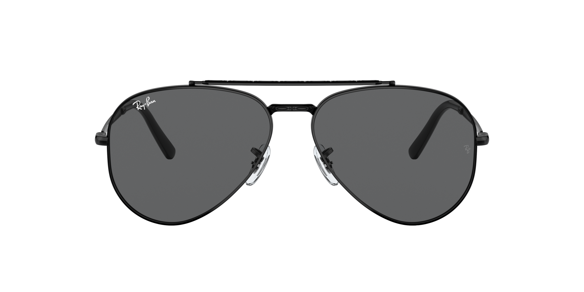RB3625 Zwart MetaalSunglass Frames van B24, met getinte lenzen