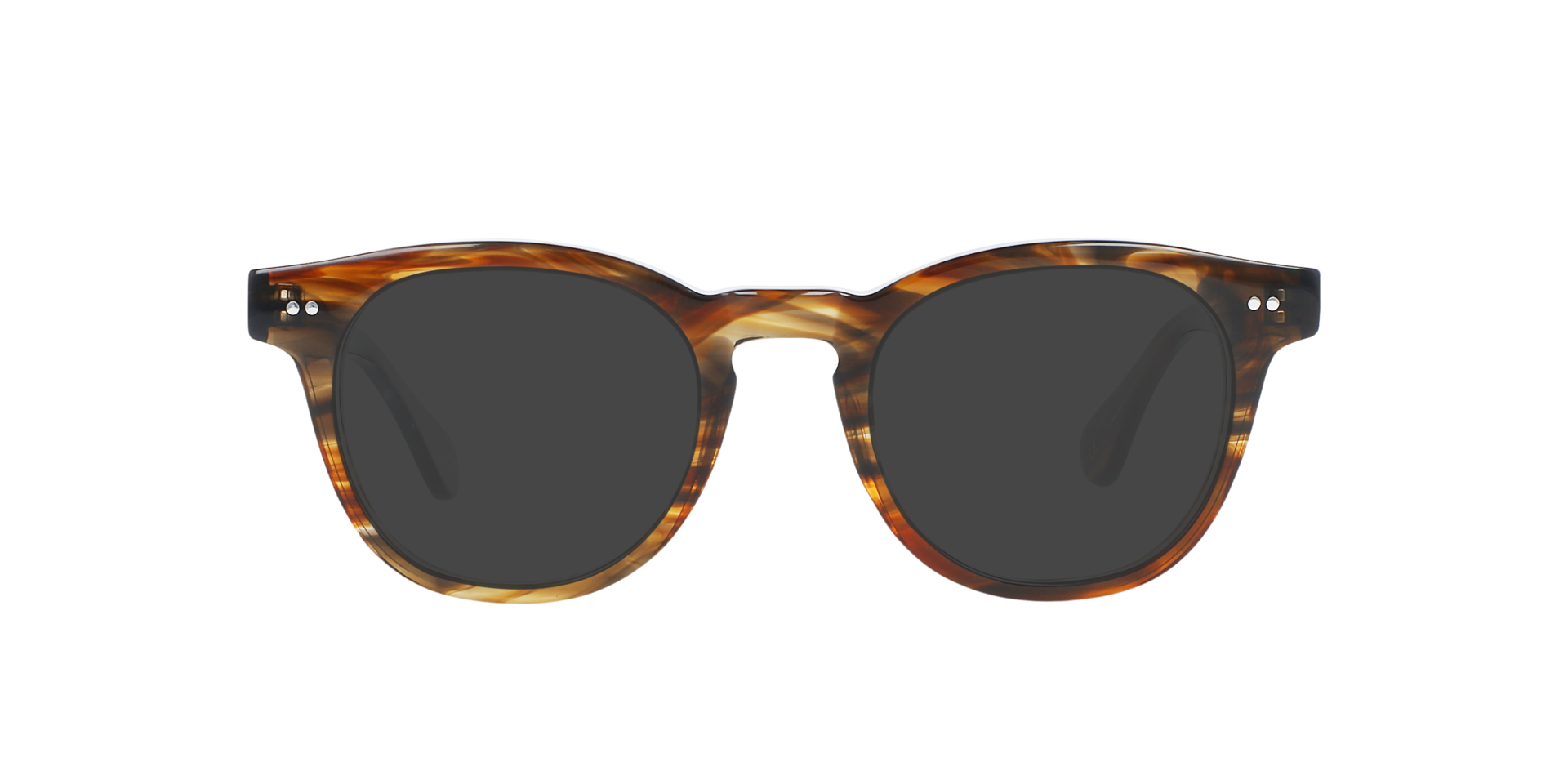 The Sheer Brown Horizon AcetaatEyeglass Frames van B24, met getinte lenzen