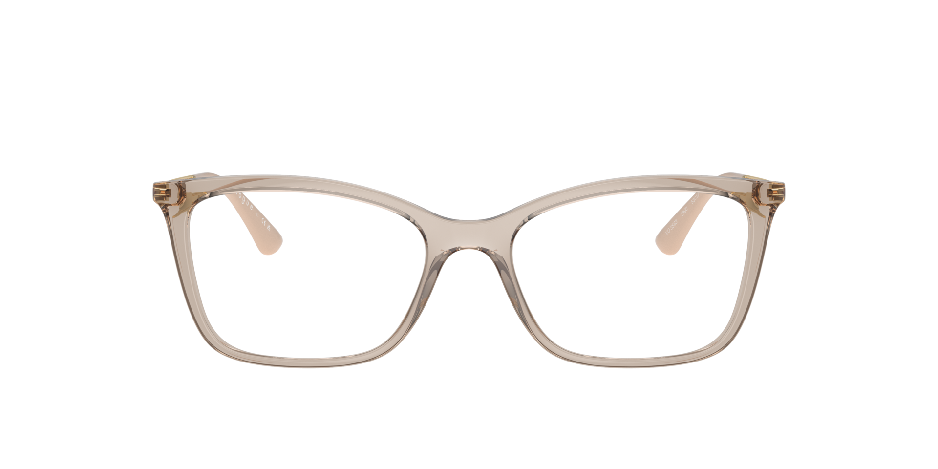 Karamell transparent VO5563 -  Plastic Brillen