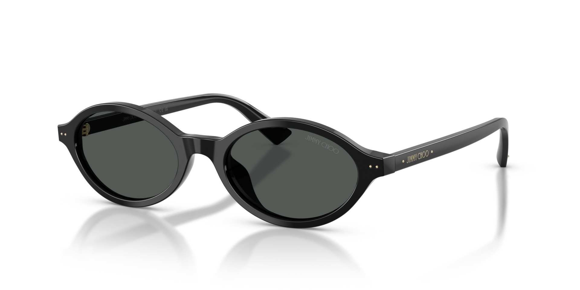 JC5068U Zwart AcetaatSunglass Frames van B24, Hoekweergave