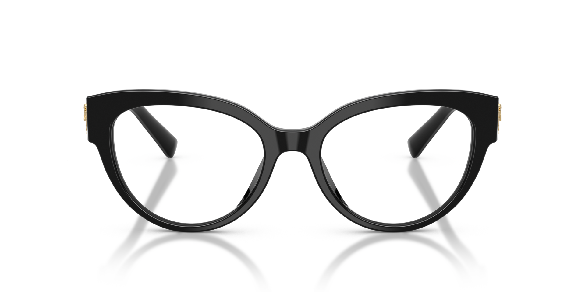 DG3440 Schwarz AcetatEyeglass Frames von B24, Vorderansicht