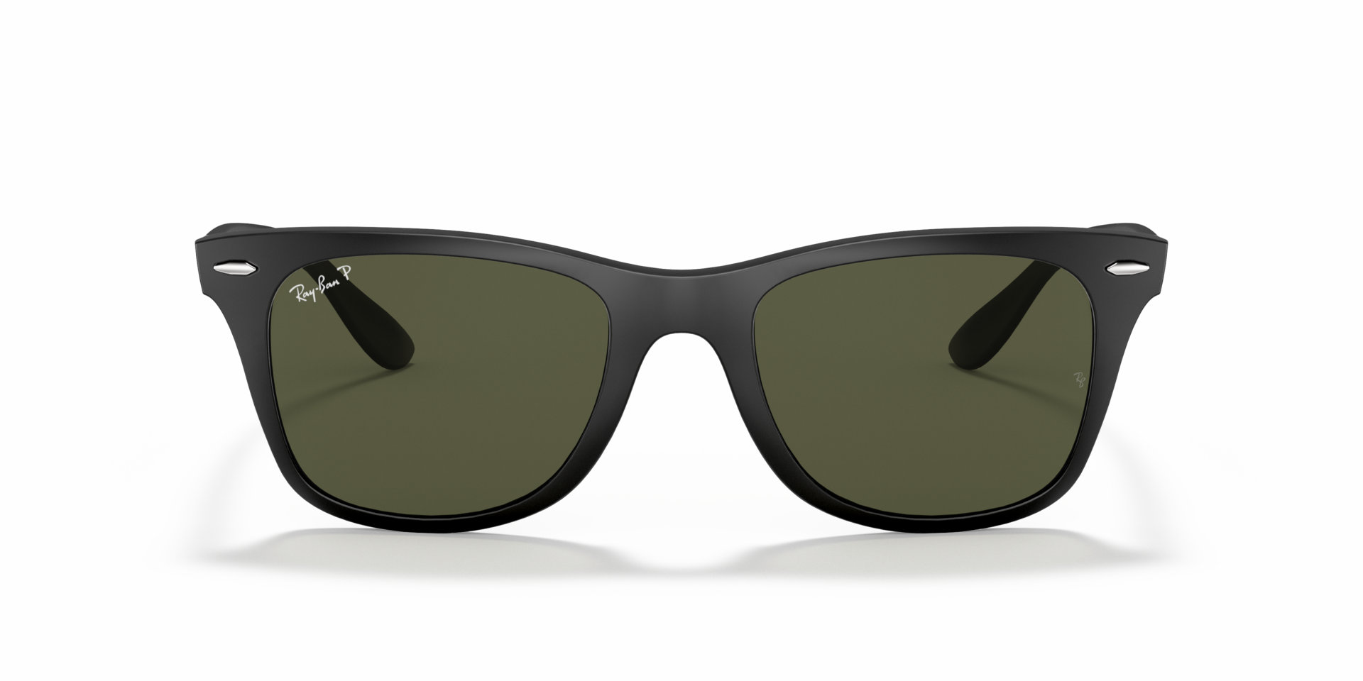 RB4195 Zwart KunststofSunglass Frames van B24, Vooraanzicht
