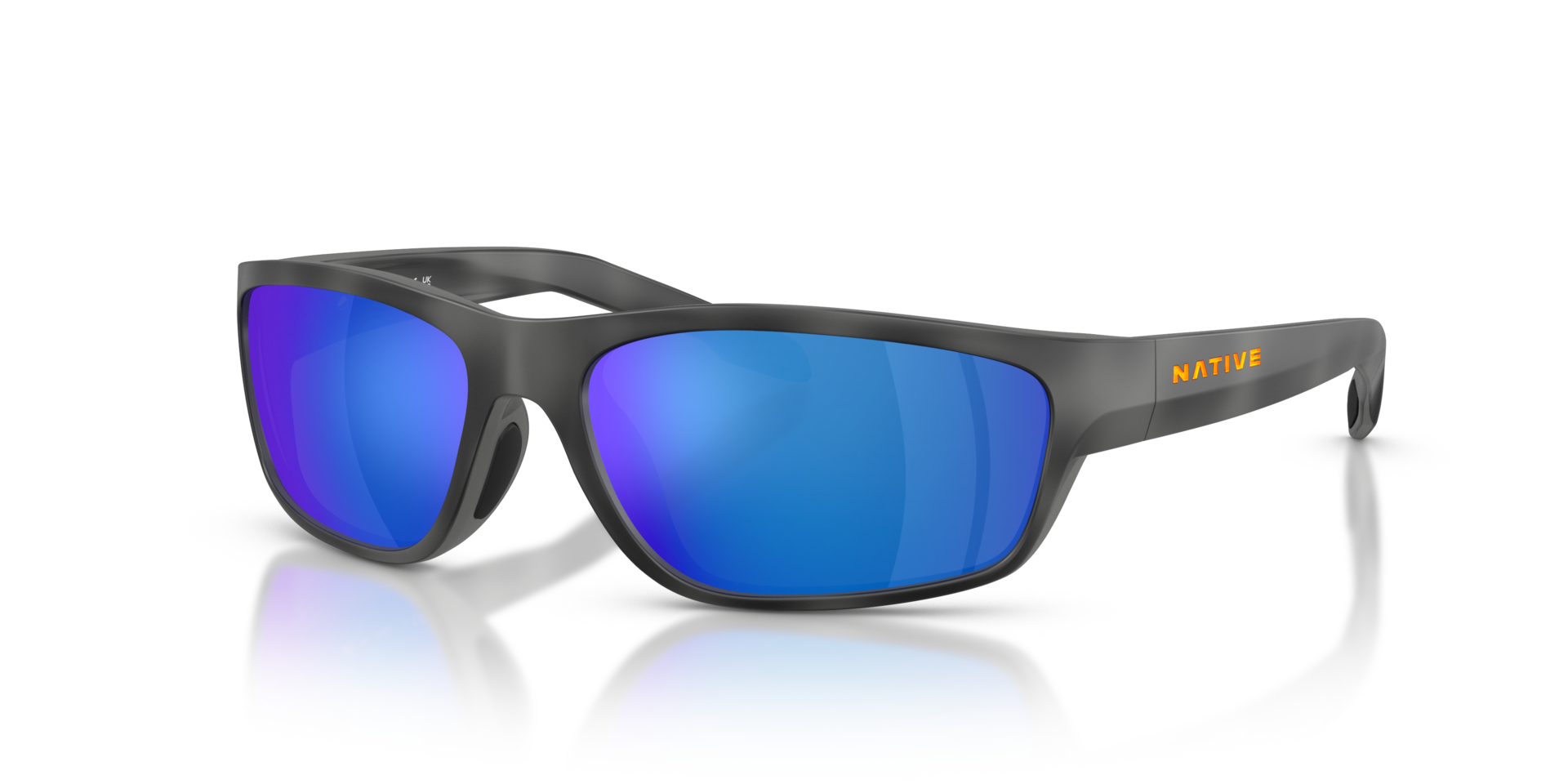 XD9051 Obsidian Tortoise KunststoffSunglass Frames von B24, Dreiviertelansicht