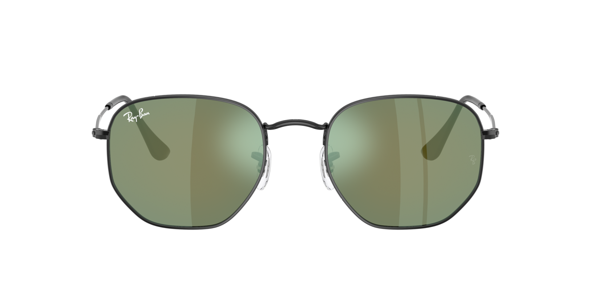 RB3548N Zwart MetaalSunglass Frames van B24, met getinte lenzen