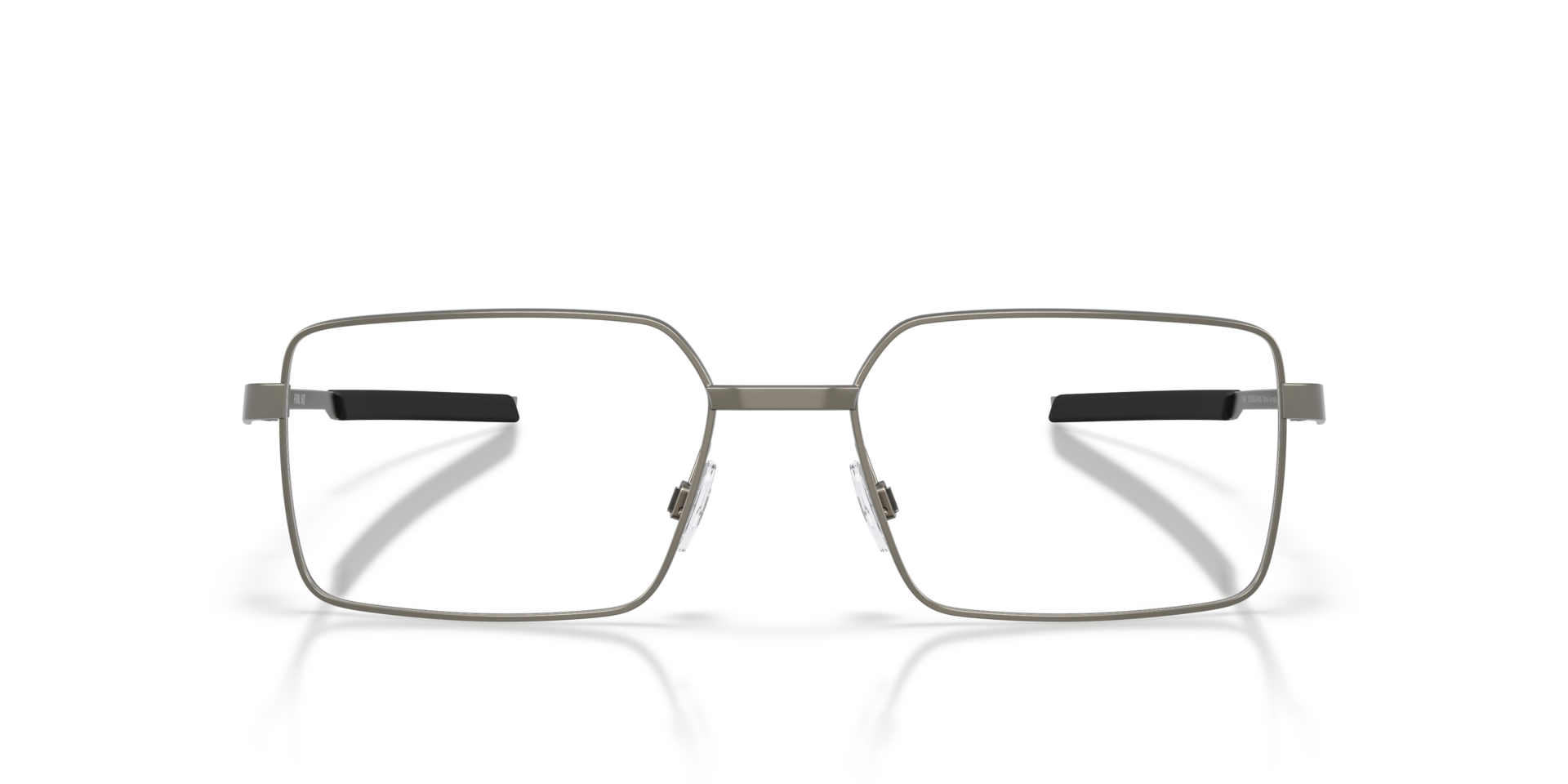 Foil SQ Mat Staalgrijs MetaalEyeglass Frames van B24, Vooraanzicht