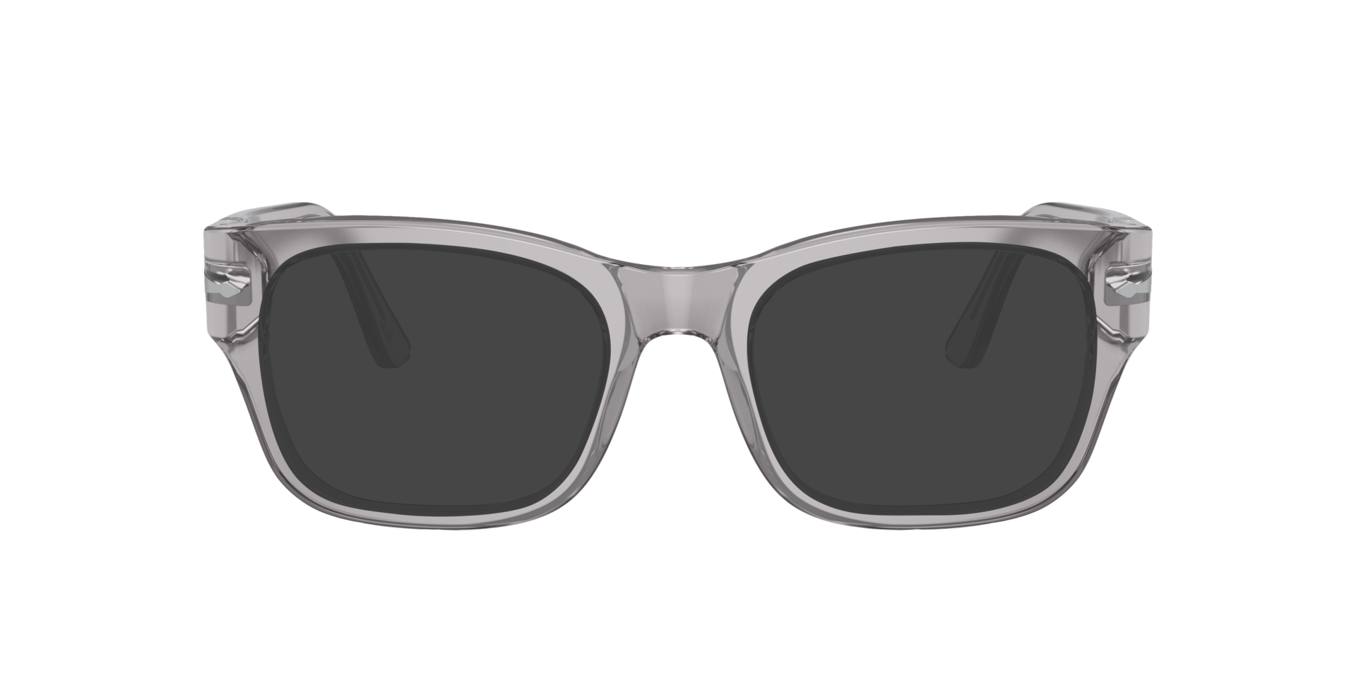 PO3297V Grau transparent AcetatEyeglass Frames von B24, mit getönten Gläsern