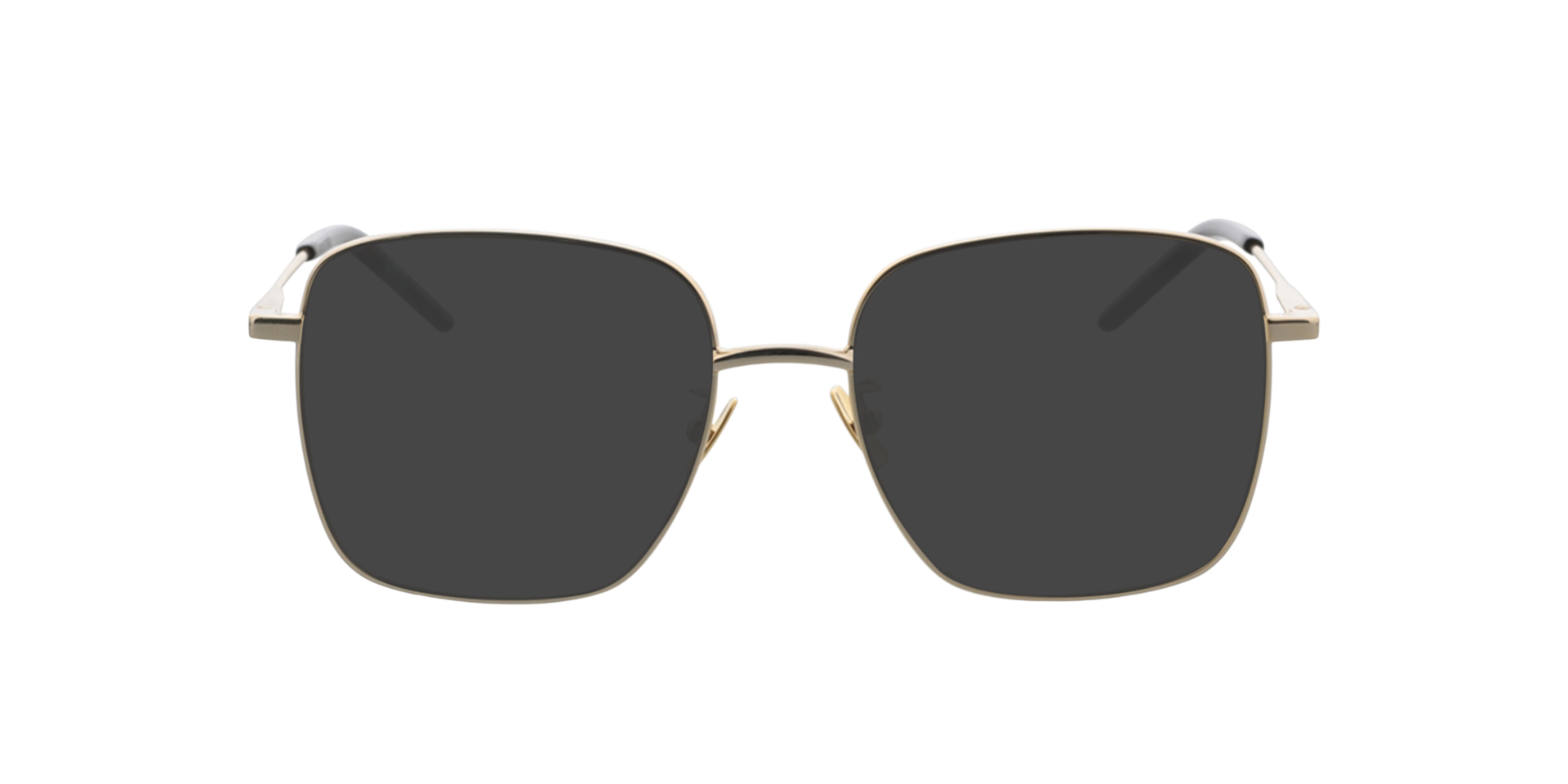 SL 314 Gold MetallEyeglass Frames von B24, mit getönten Gläsern