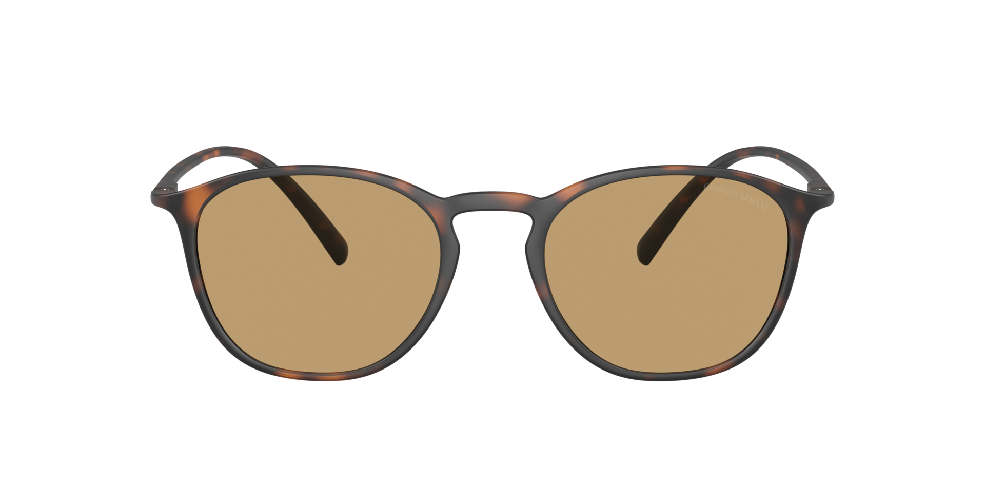 AR8186U Havana KunststofSunglass Frames van B24, met getinte lenzen