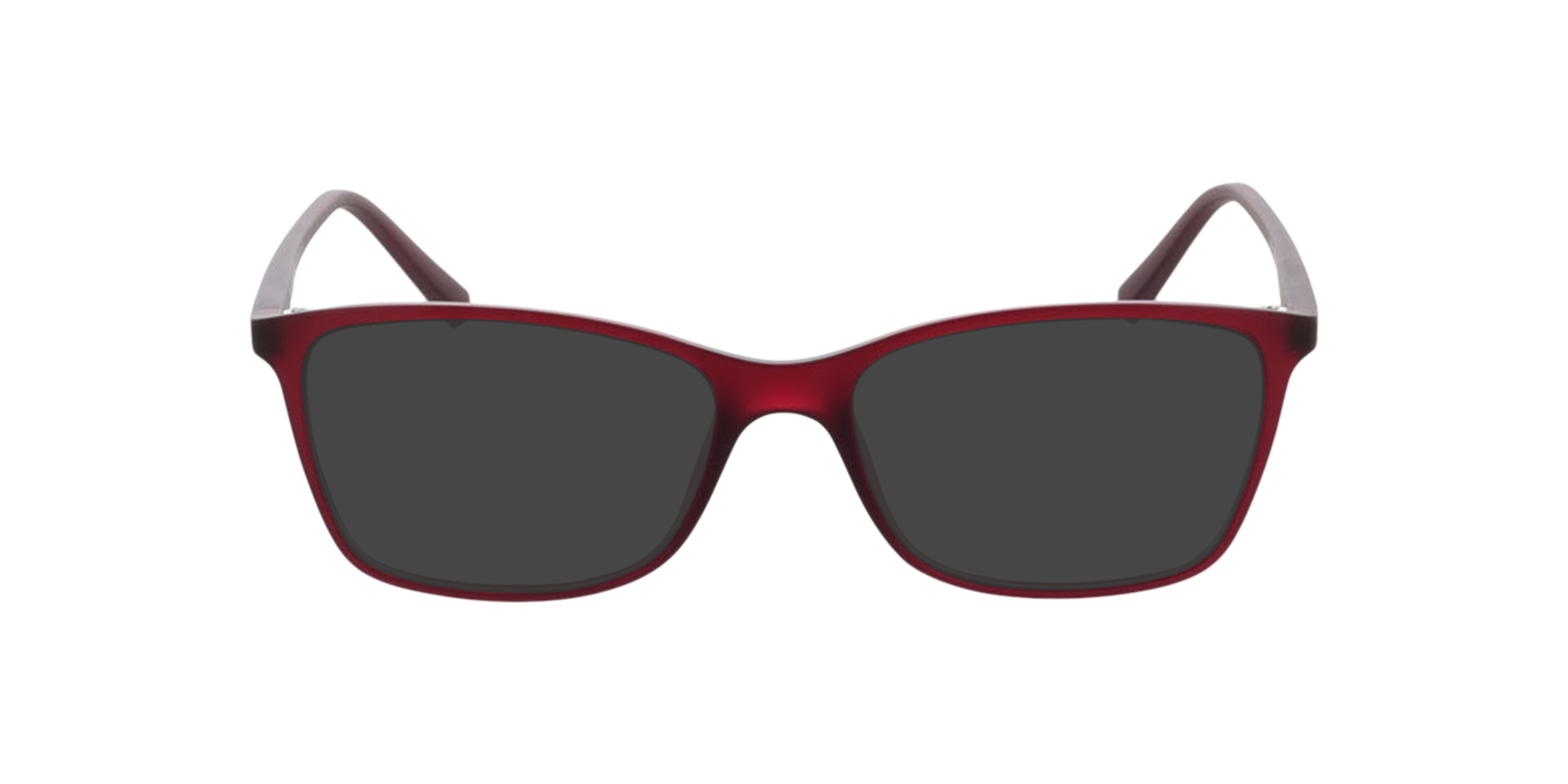 Bergama Rood KunststofEyeglass Frames van B24, met getinte lenzen