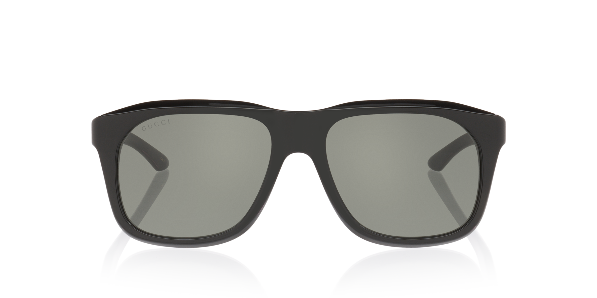 Gg2077S Zwart AcetaatSunglass Frames van B24, Vooraanzicht