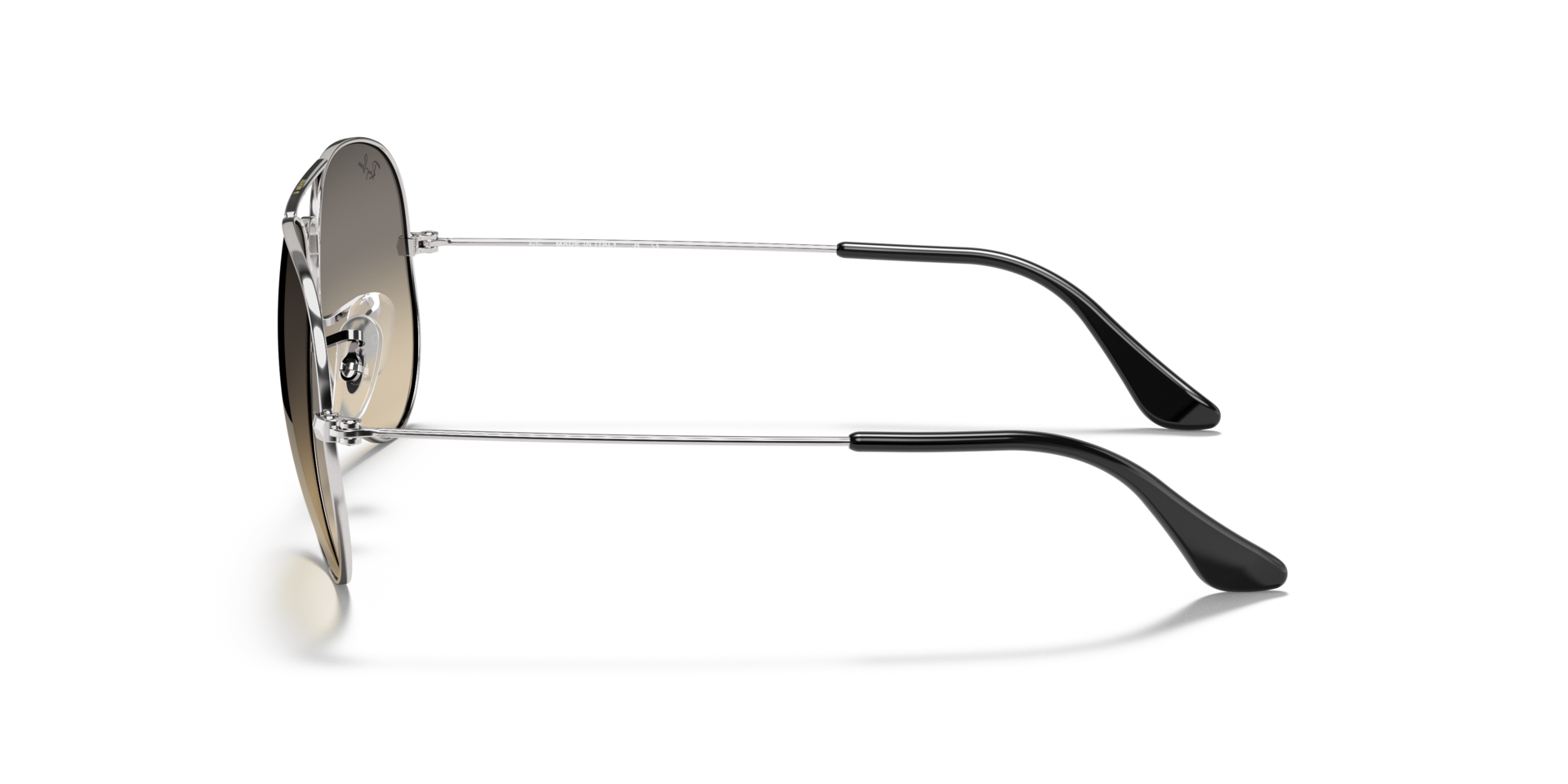 RB3025 Silber MetallSunglass Frames von B24, Seitenansicht