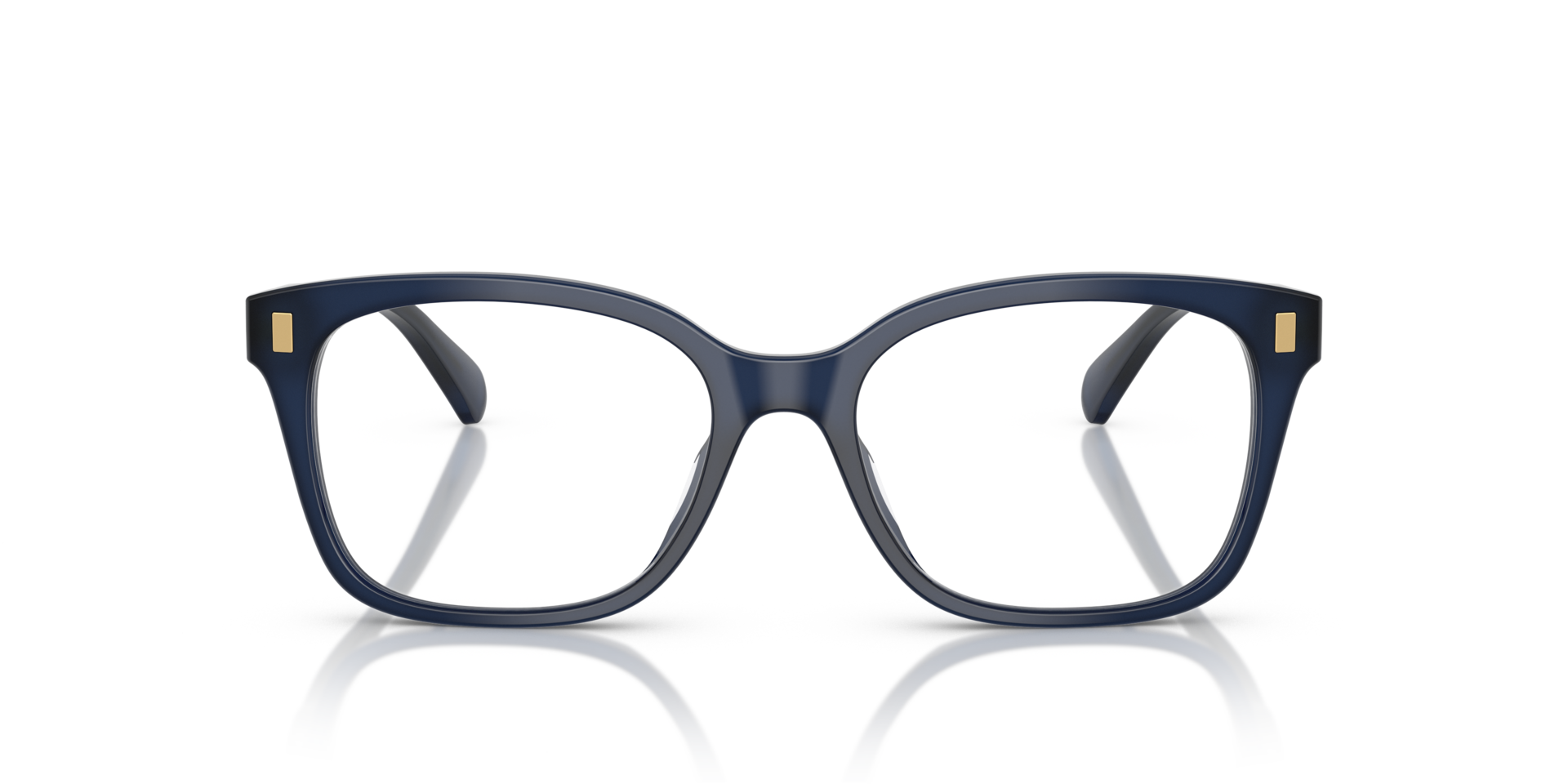 RA7174U Shiny Opalescent Blue AcetaatEyeglass Frames van B24, Vooraanzicht