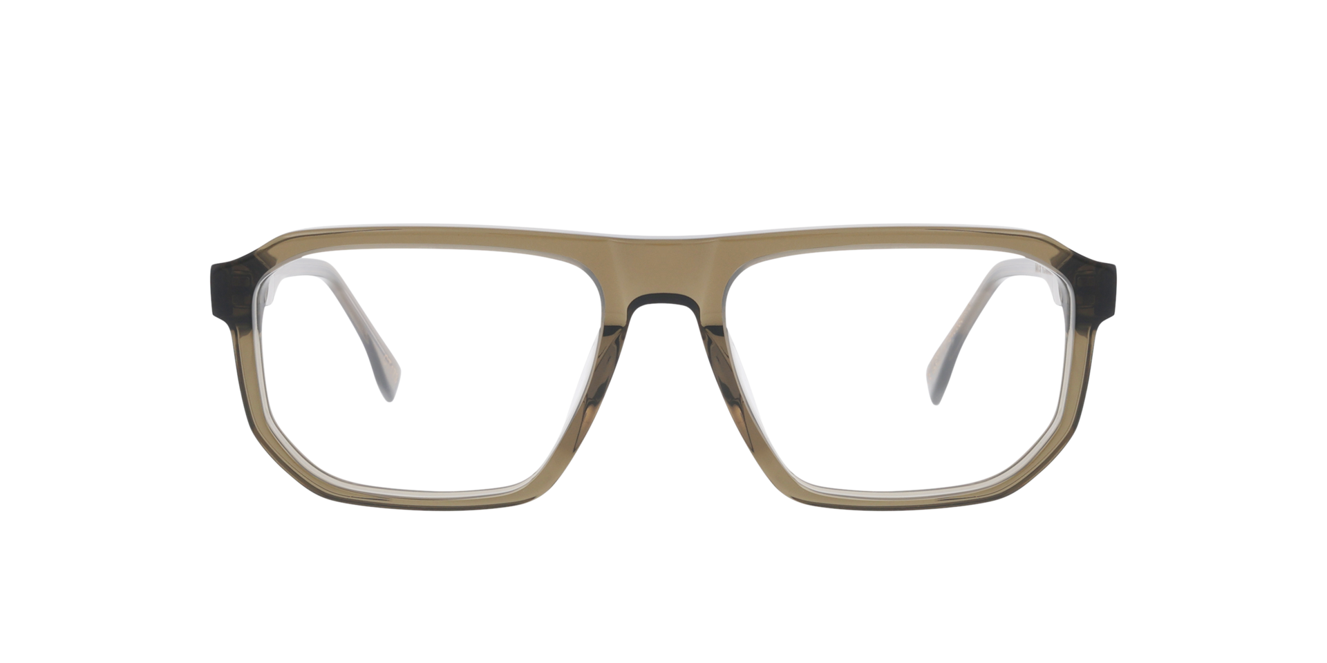 Mick Crystal Safari AcetatEyeglass Frames von B24, Vorderansicht
