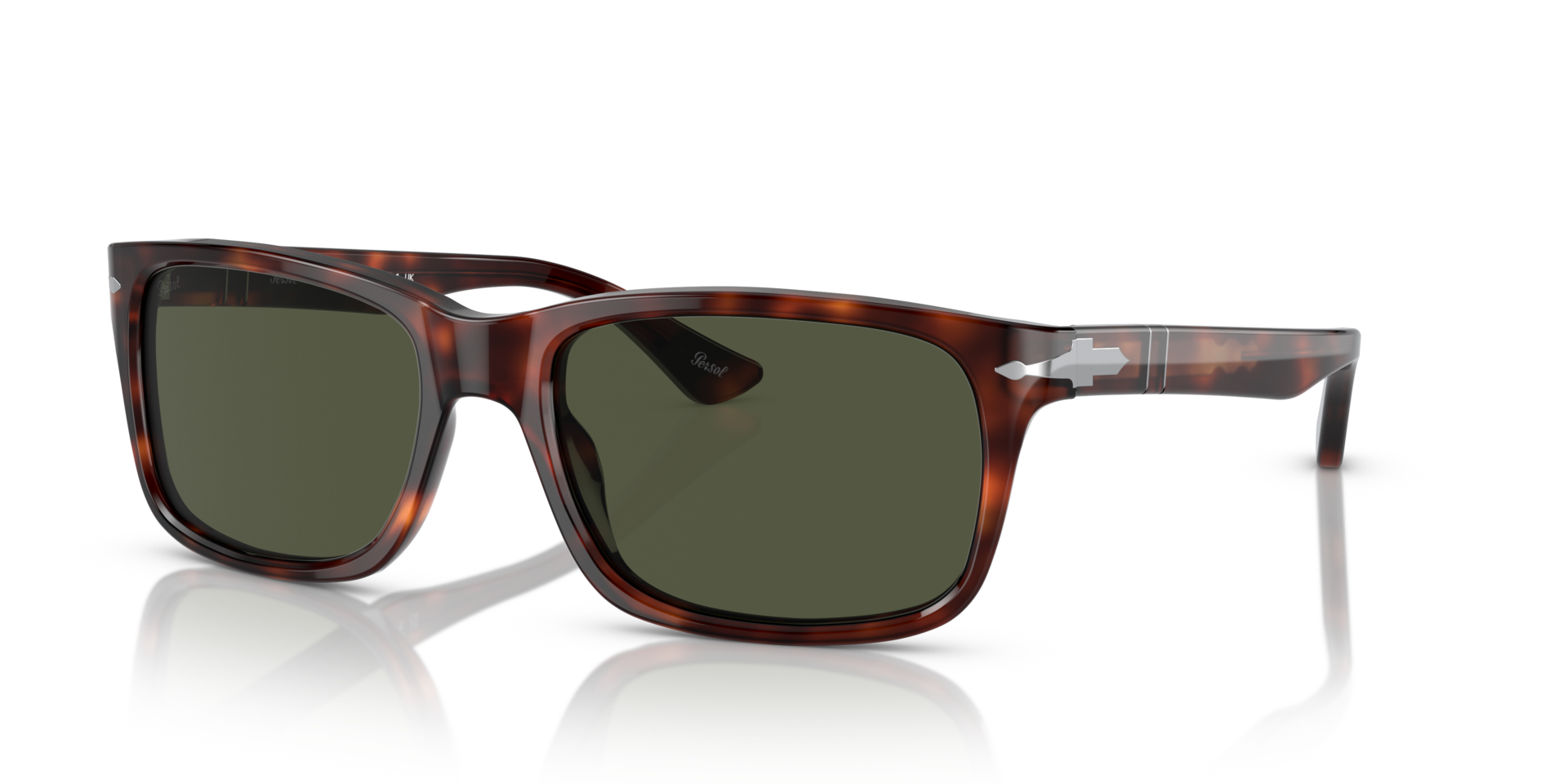 PO3048S Havana AcetatSunglass Frames von B24, Dreiviertelansicht
