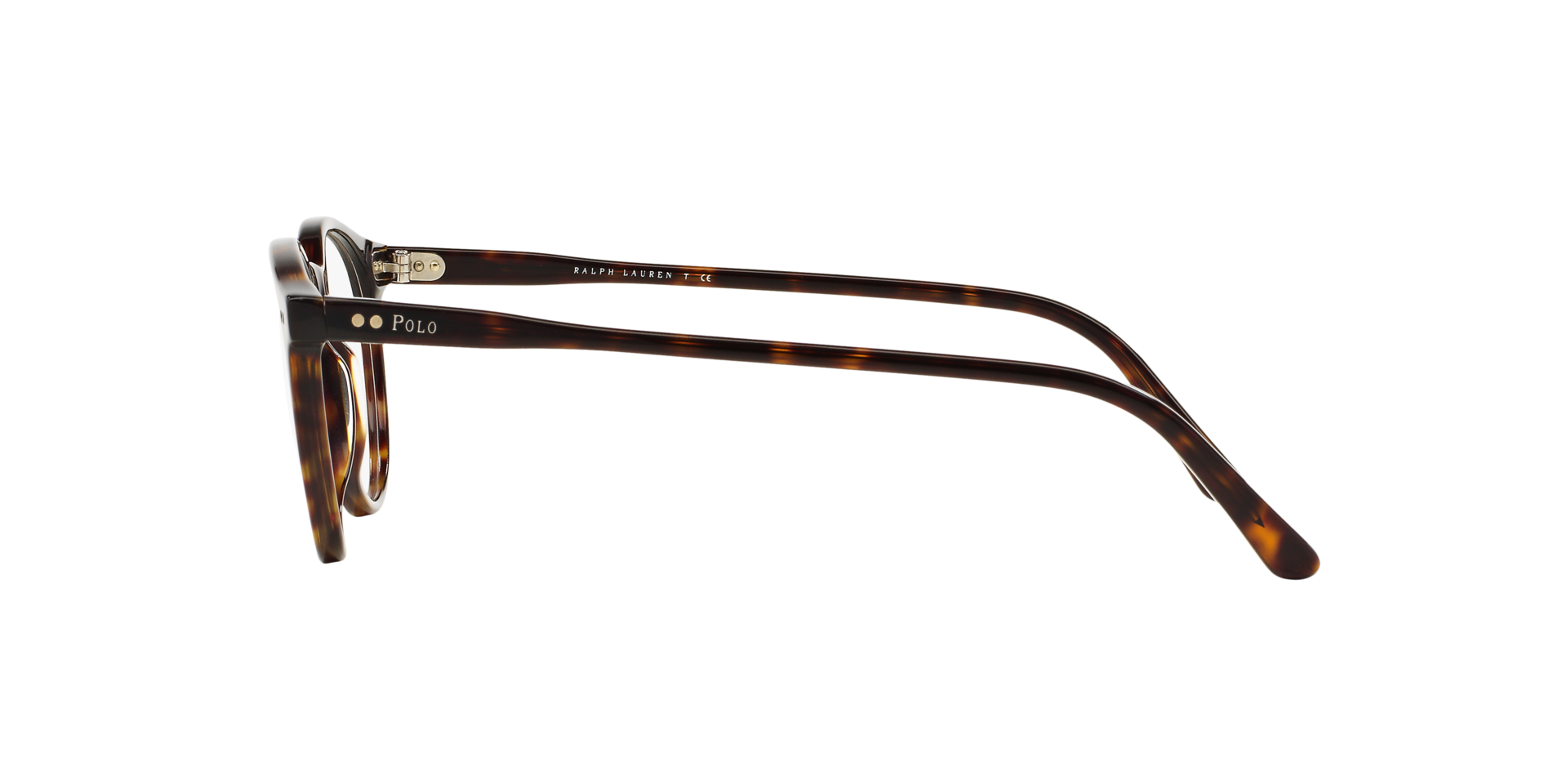 PH2083 Glanzend donker Havana AcetaatEyeglass Frames van B24, Zijaanzicht