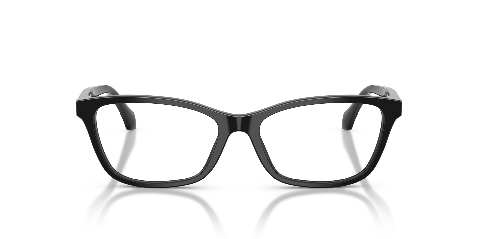 VE3375 Zwart AcetaatEyeglass Frames van B24, Vooraanzicht