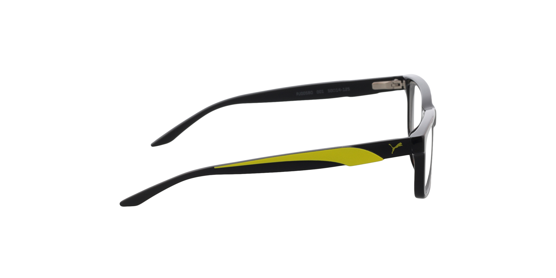 PJ0058O Schwarz KunststoffEyeglass Frames von B24, Seitenansicht