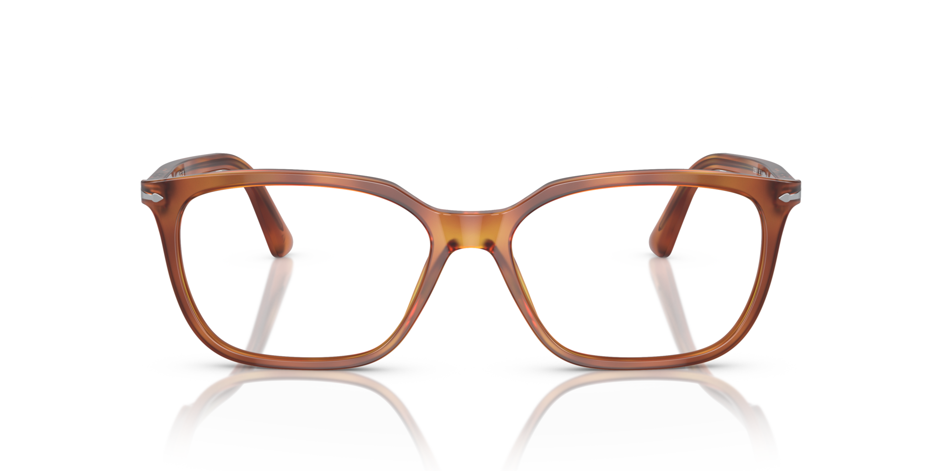 PO3298V Terra Di Siena AcetaatEyeglass Frames van B24, Vooraanzicht