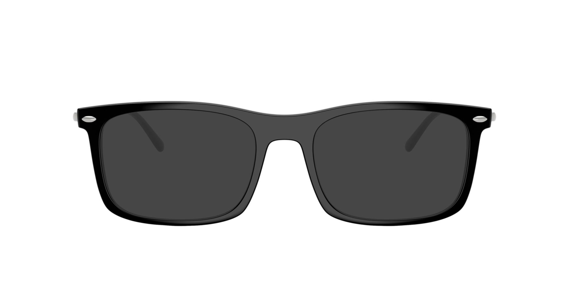 RB7260 Schwarz KunststoffEyeglass Frames von B24, mit getönten Gläsern