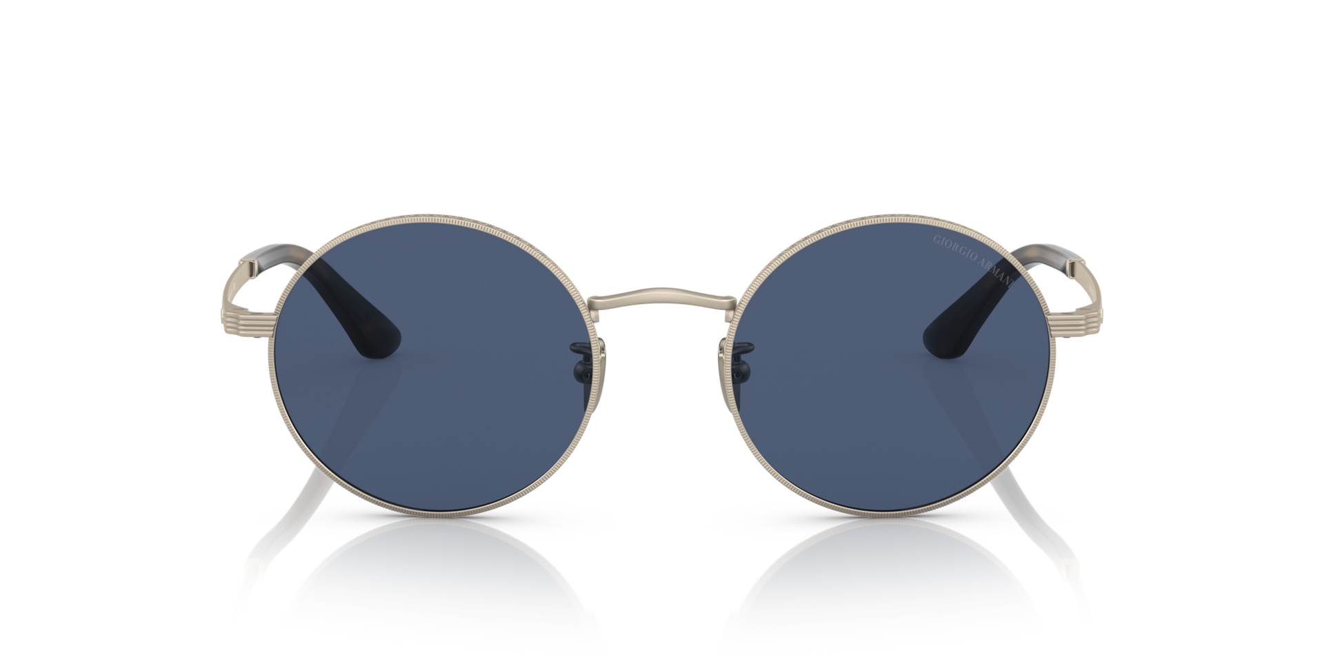 AR6140 Matt Hellgold MetallSunglass Frames von B24, Vorderansicht