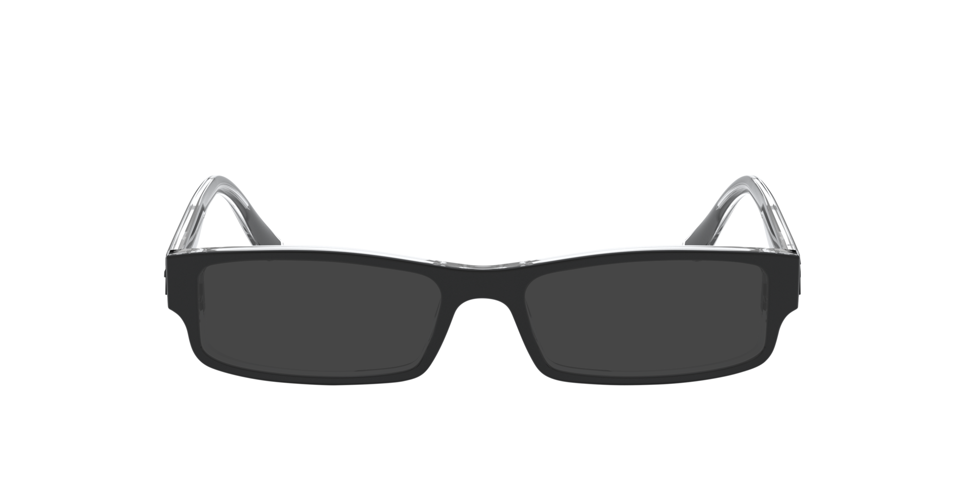 RB5246 Zwart op transparant AcetaatEyeglass Frames van B24, met getinte lenzen