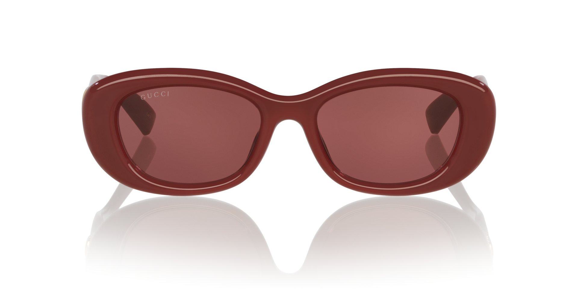 GG1829SK Bordeaux KunststofSunglass Frames van B24, Vooraanzicht