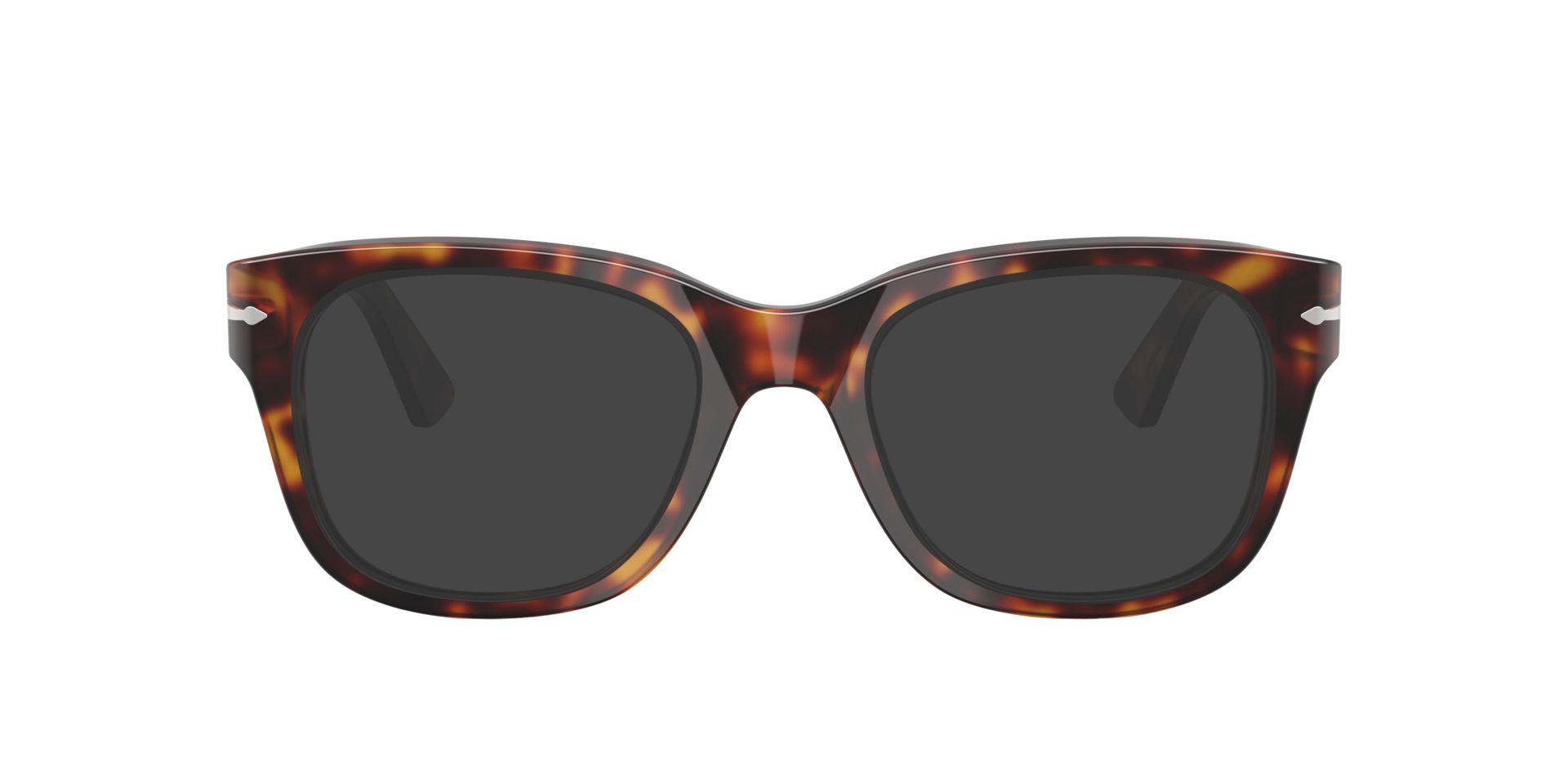 PO3372V Havana AcetaatEyeglass Frames van B24, met getinte lenzen