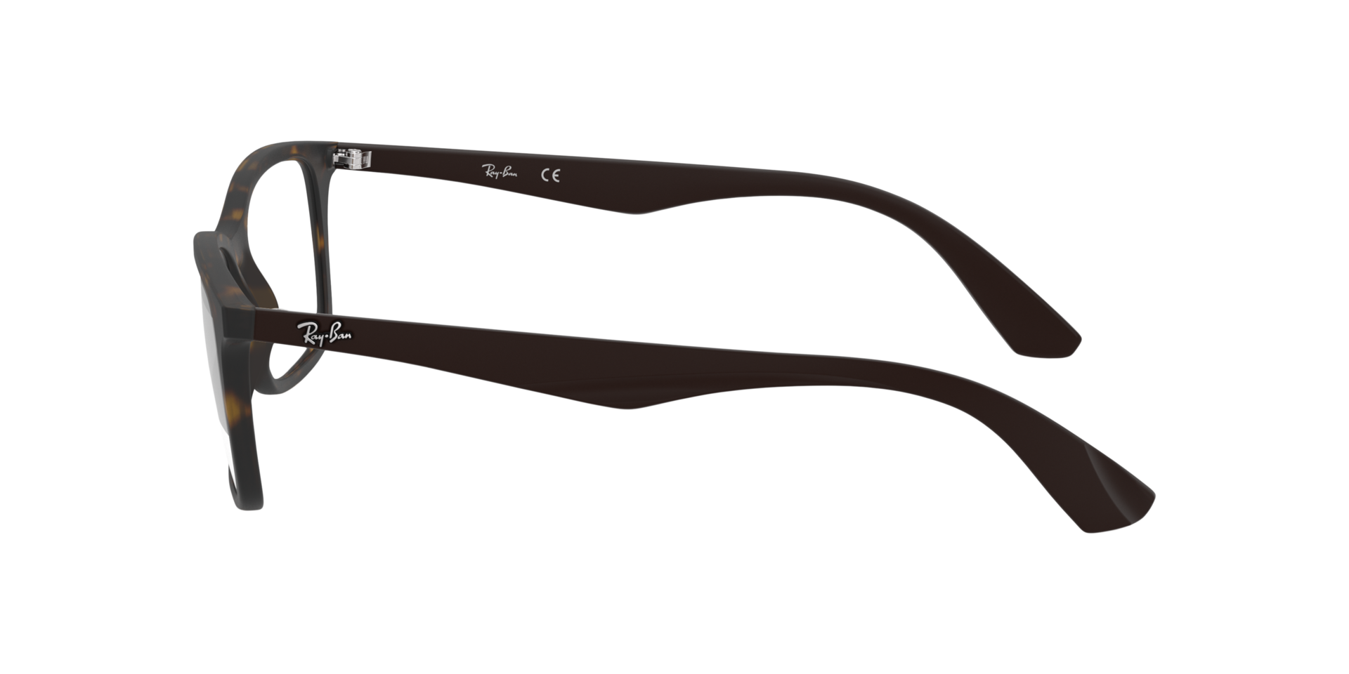 RB7047 Havana KunststofEyeglass Frames van B24, Zijaanzicht