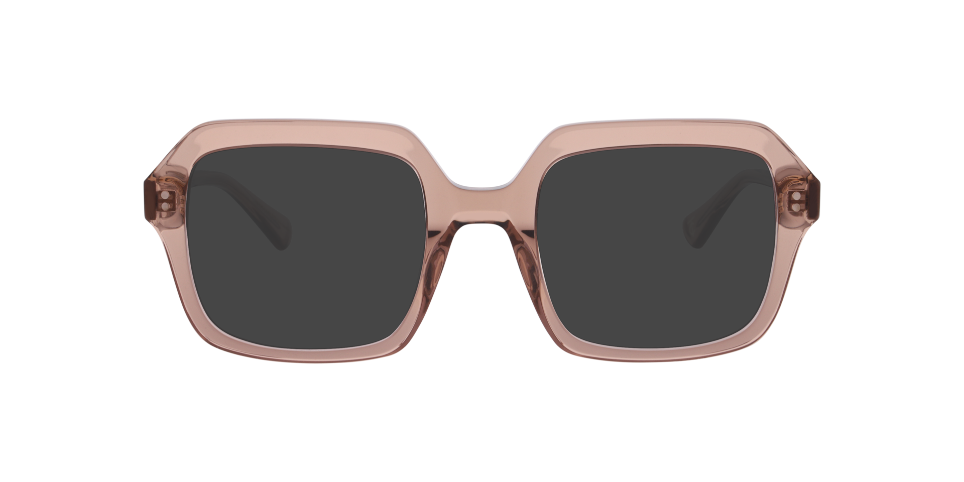Taru Crystal Hellbraun AcetatEyeglass Frames von B24, mit getönten Gläsern