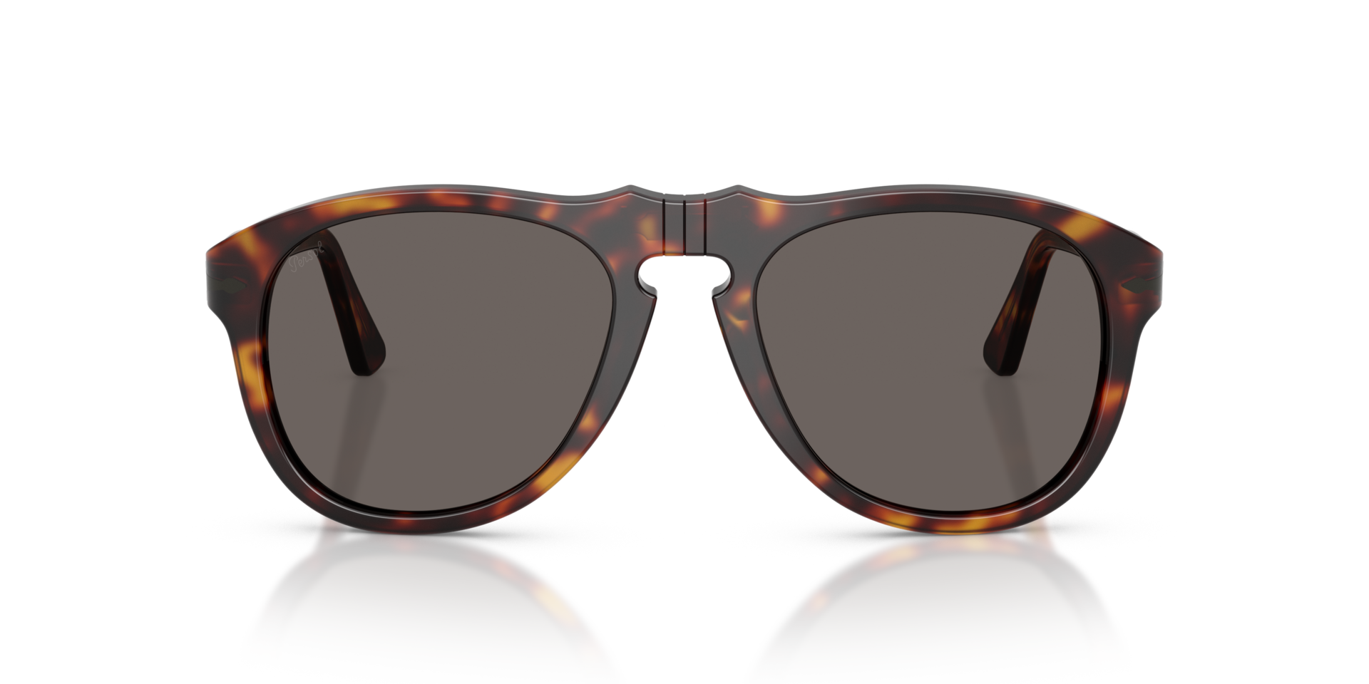 PO0649NE Havana AcetaatSunglass Frames van B24, Vooraanzicht