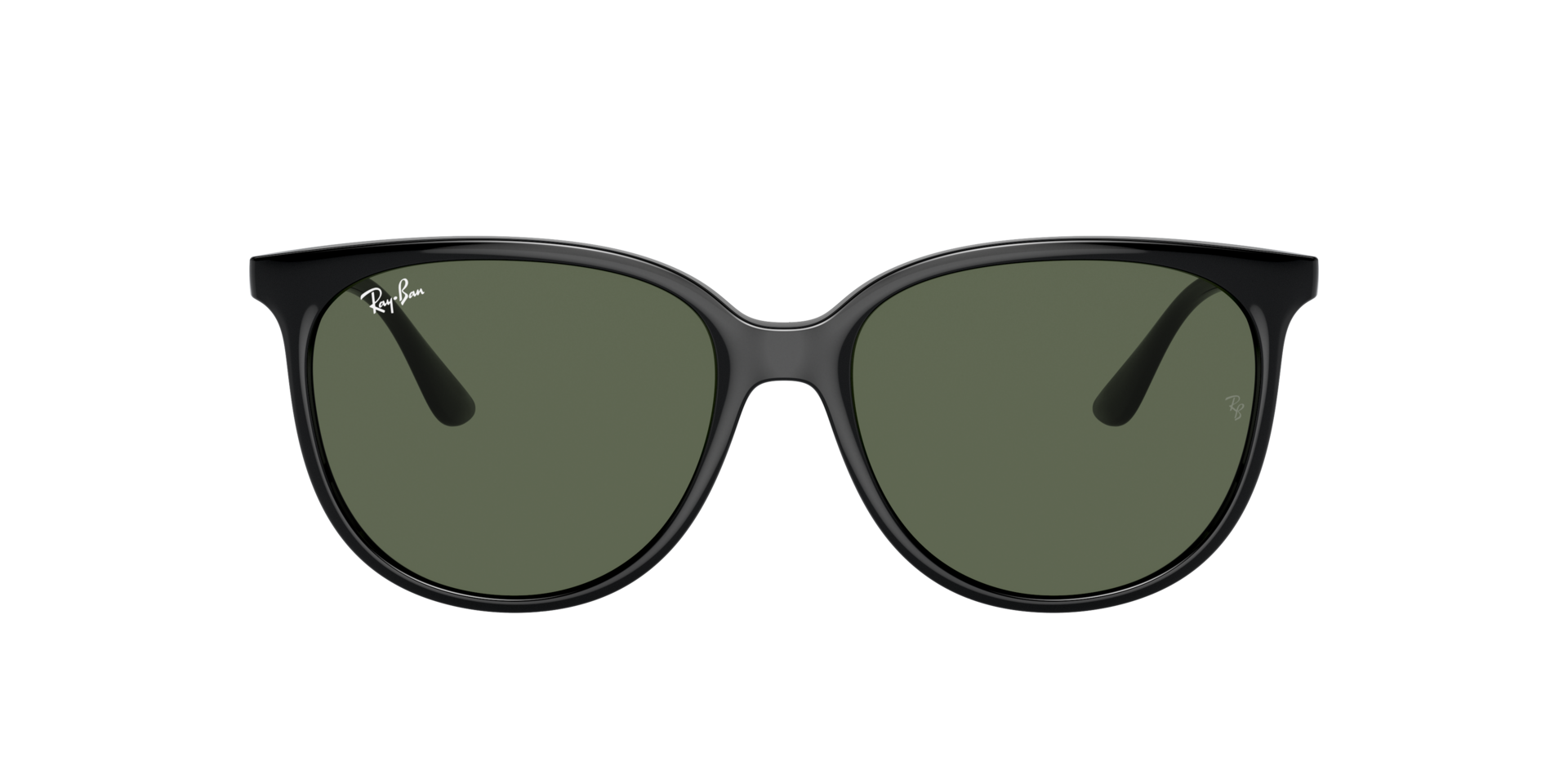 RB4378 Zwart KunststofSunglass Frames van B24, met getinte lenzen