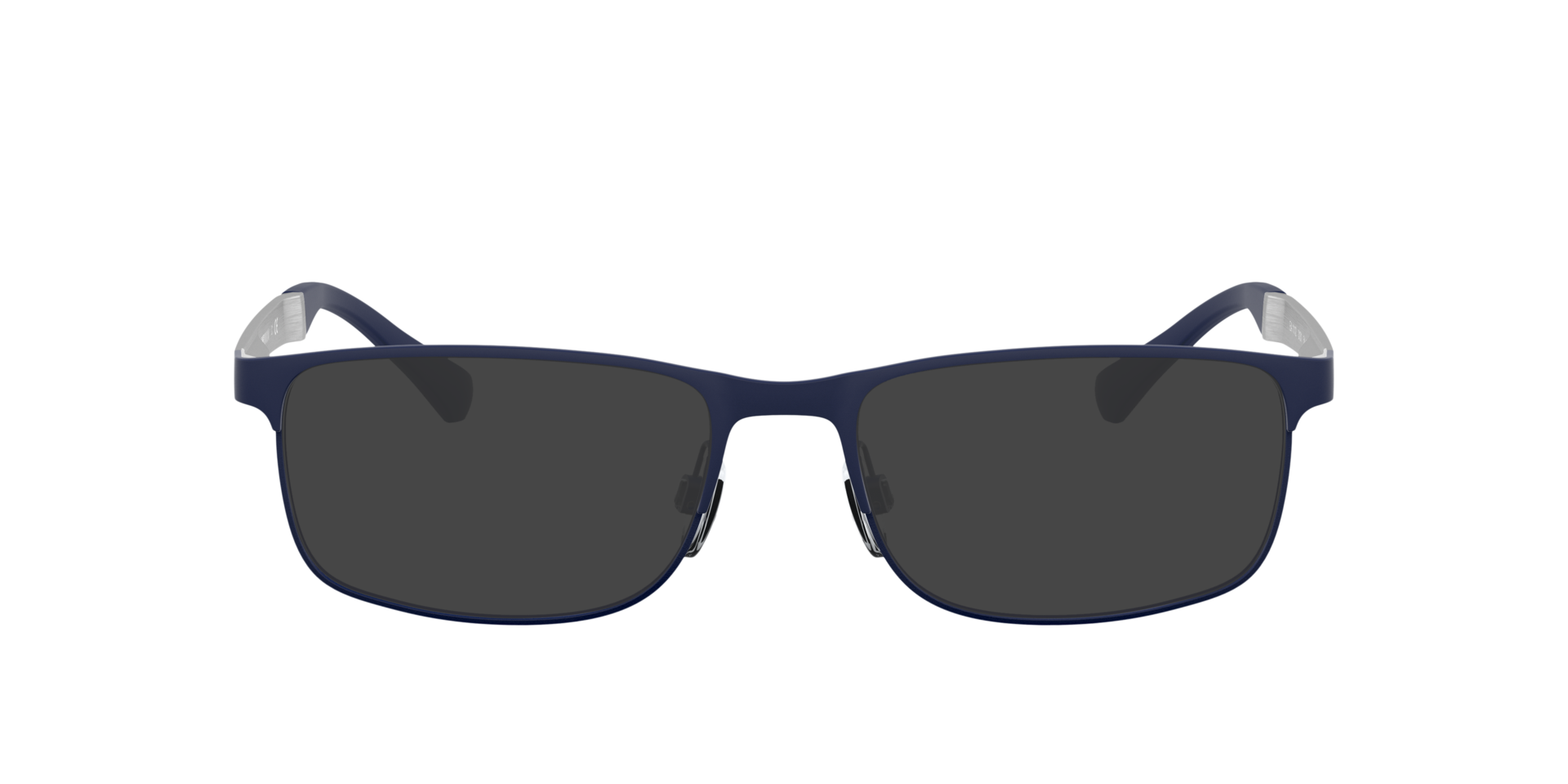 EA1112 Rubber blauw MetaalEyeglass Frames van B24, met getinte lenzen