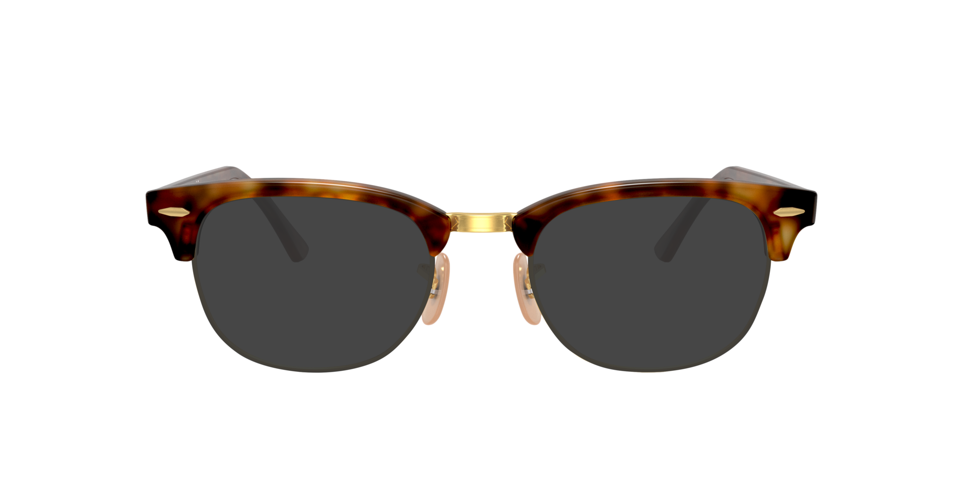RB5154 Rood Havana AcetaatEyeglass Frames van B24, met getinte lenzen