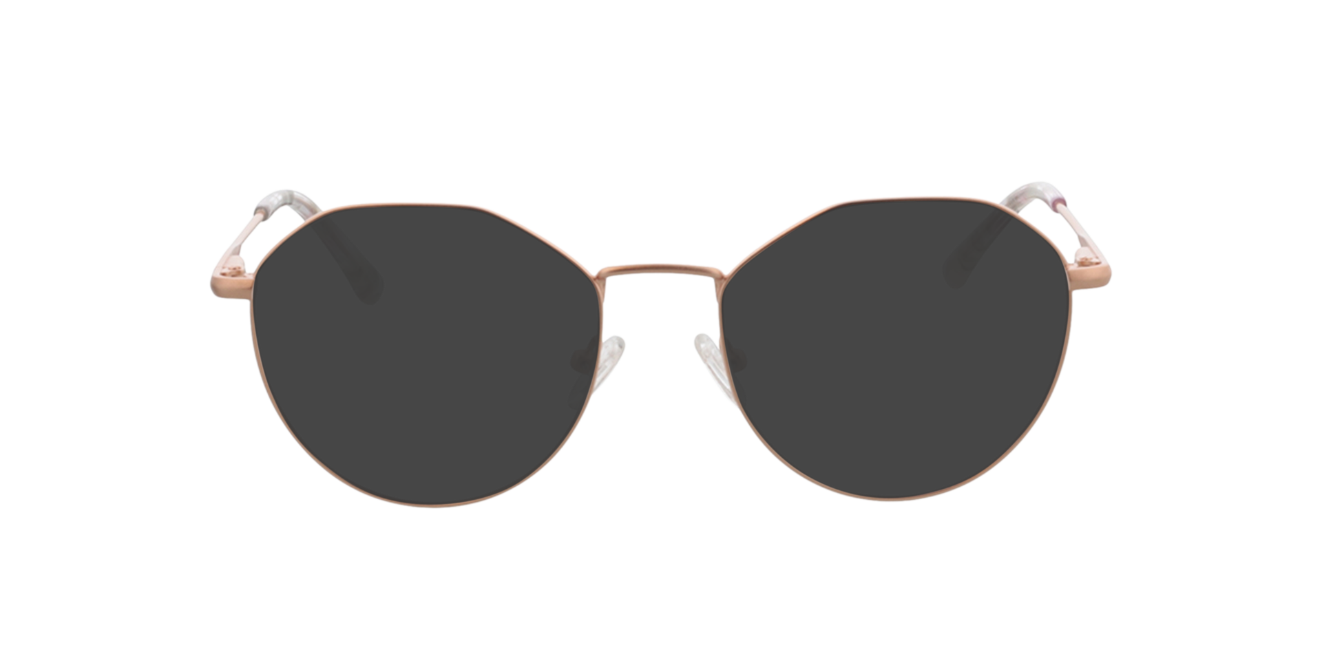 Mabel Roségold MetallEyeglass Frames von B24, mit getönten Gläsern