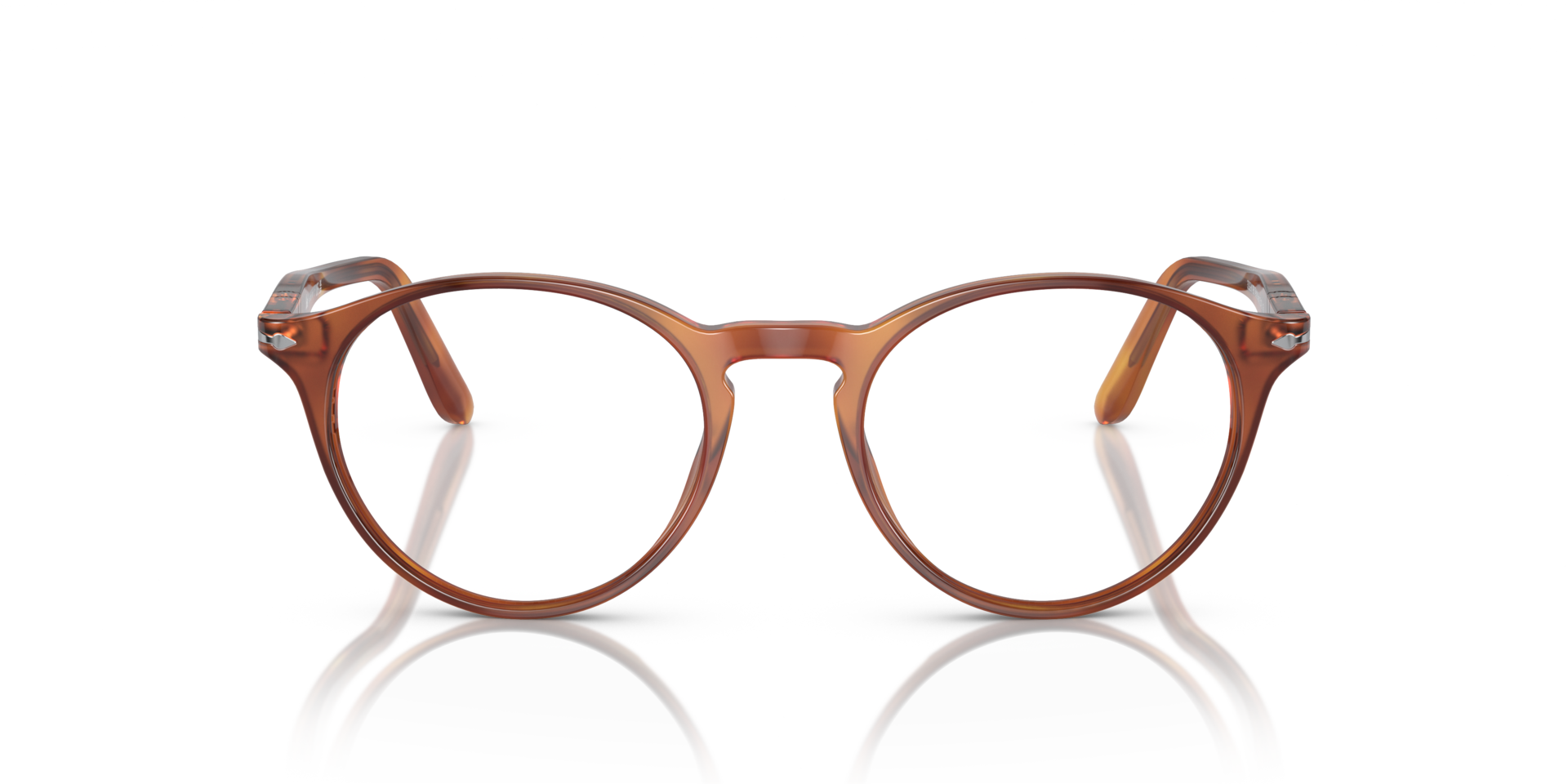 PO3092V Terra Di Siena AcetatEyeglass Frames von B24, Vorderansicht