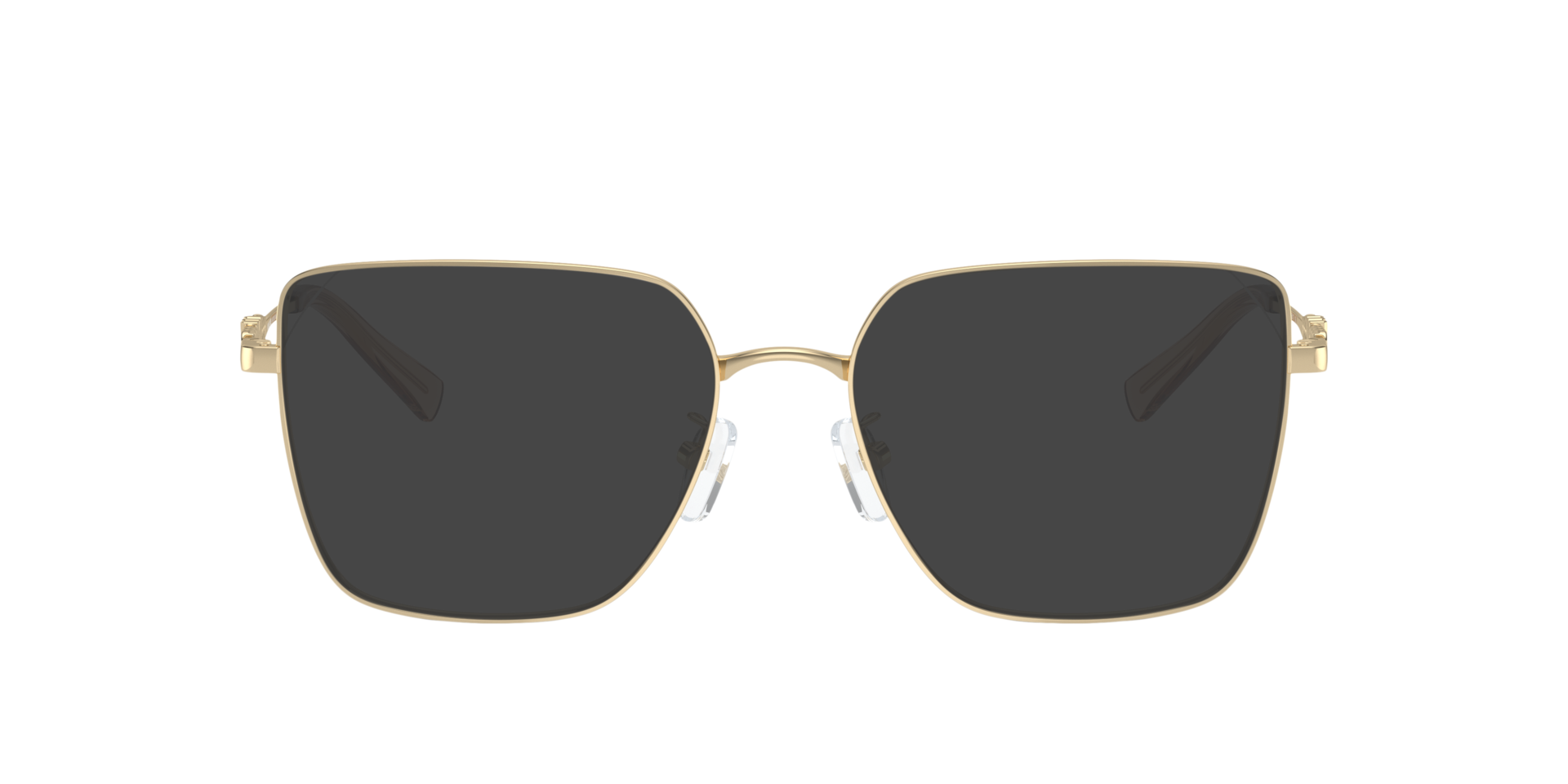 MK3083D Glanzend lichtgoud MetaalEyeglass Frames van B24, met getinte lenzen