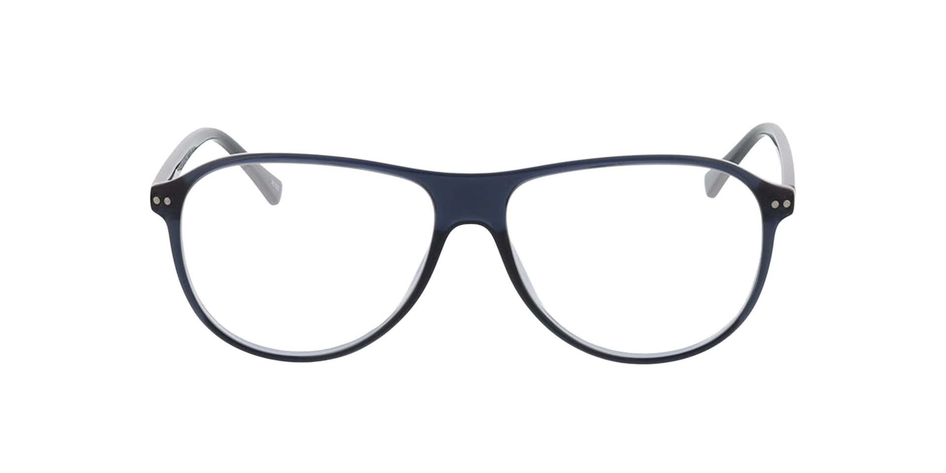 Dallas Kristal donkerblauw KunststofEyeglass Frames van B24, Vooraanzicht
