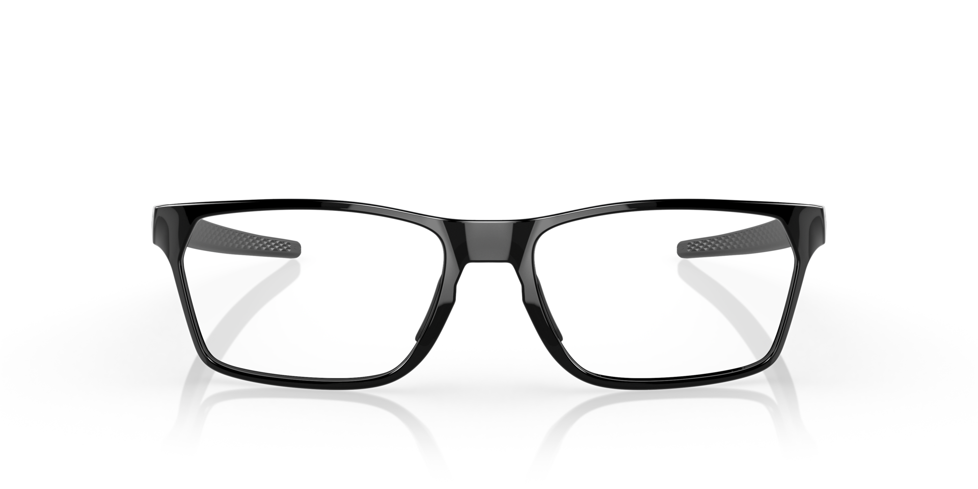 Hex Jector Black Ink KunststoffEyeglass Frames von B24, Vorderansicht