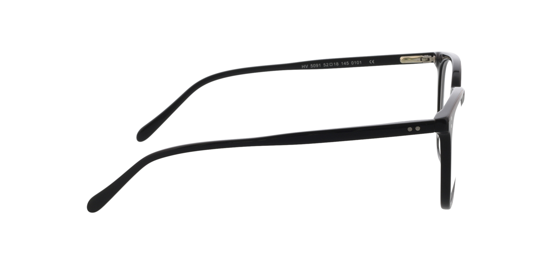 Nate Schwarz AcetatEyeglass Frames von B24, Seitenansicht